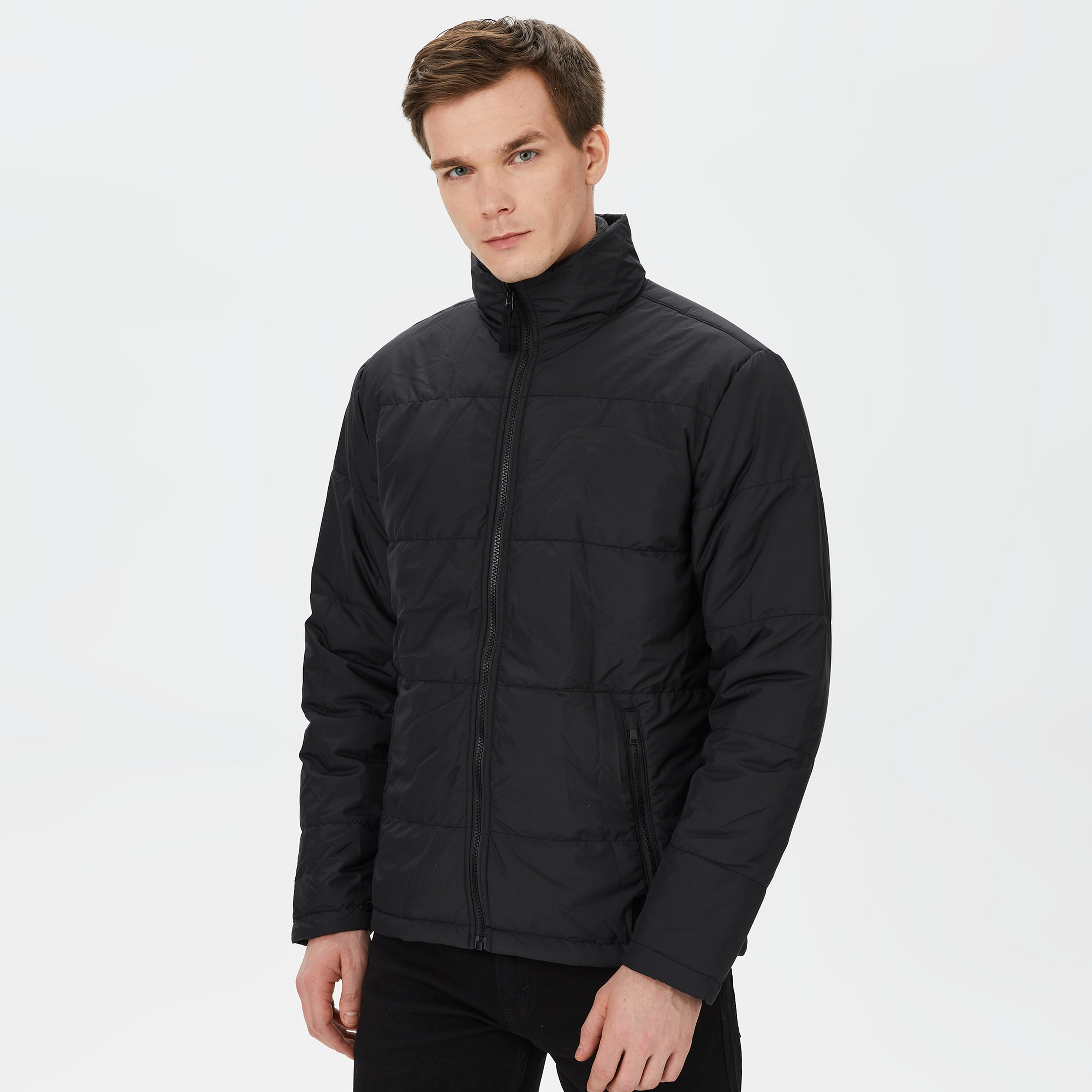 Jack Wolfskin Eiswald Erkek Siyah Mont