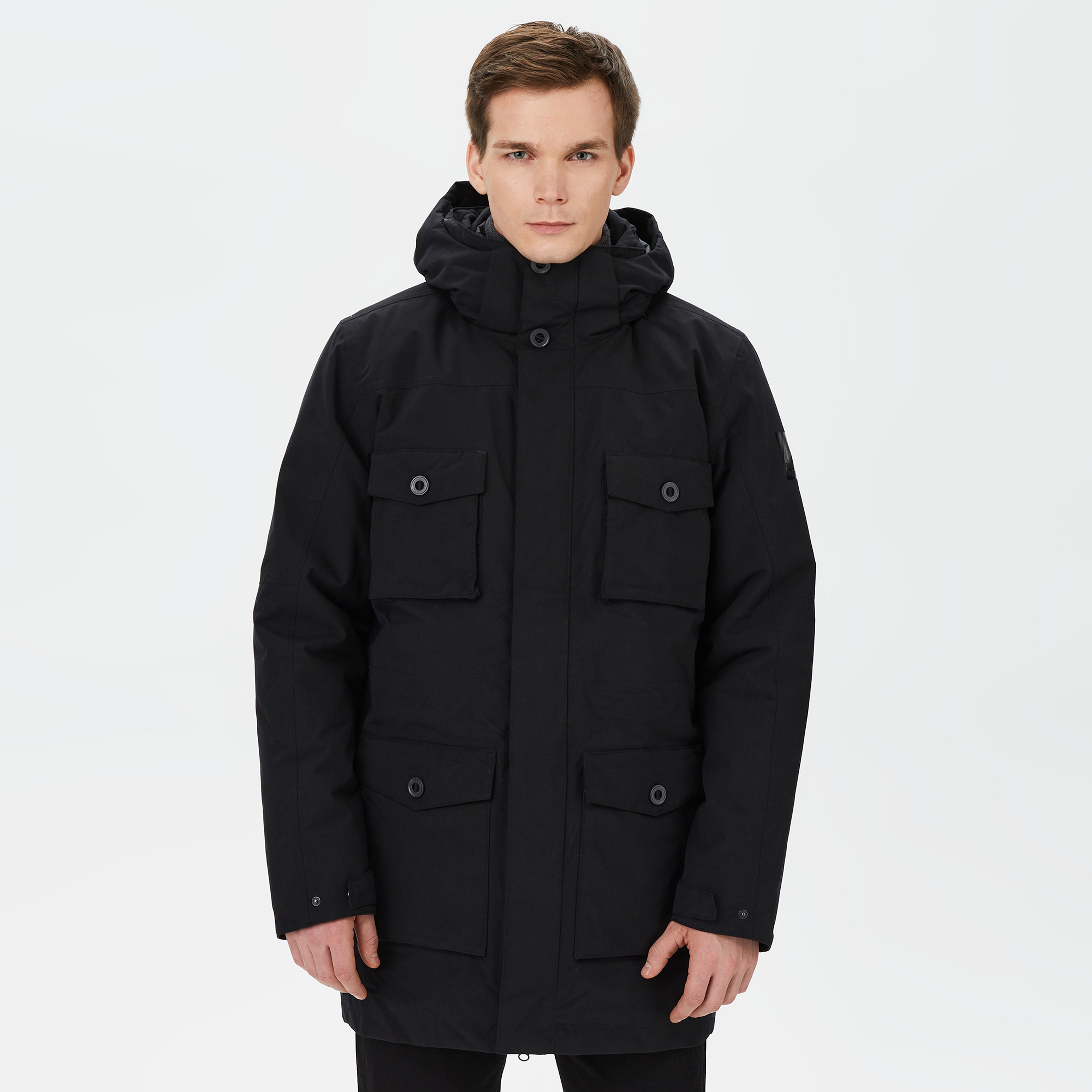 Jack Wolfskin Eiswald Erkek Siyah Mont