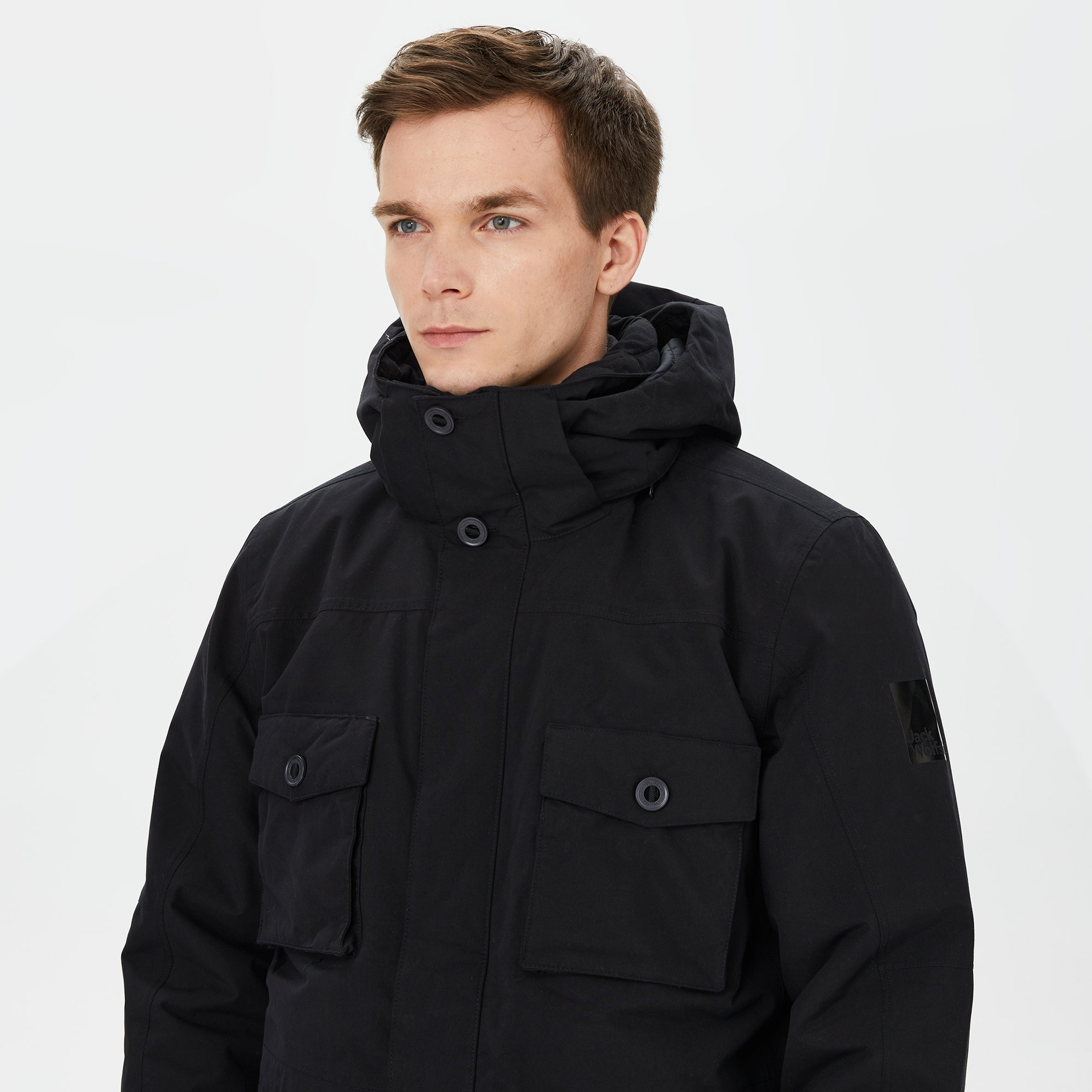 Jack Wolfskin Eiswald Erkek Siyah Mont