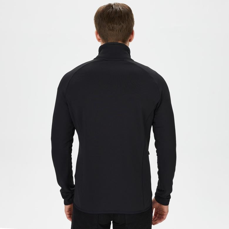 Jack Wolfskin Baiselberg Full Zip Erkek Siyah Ceket