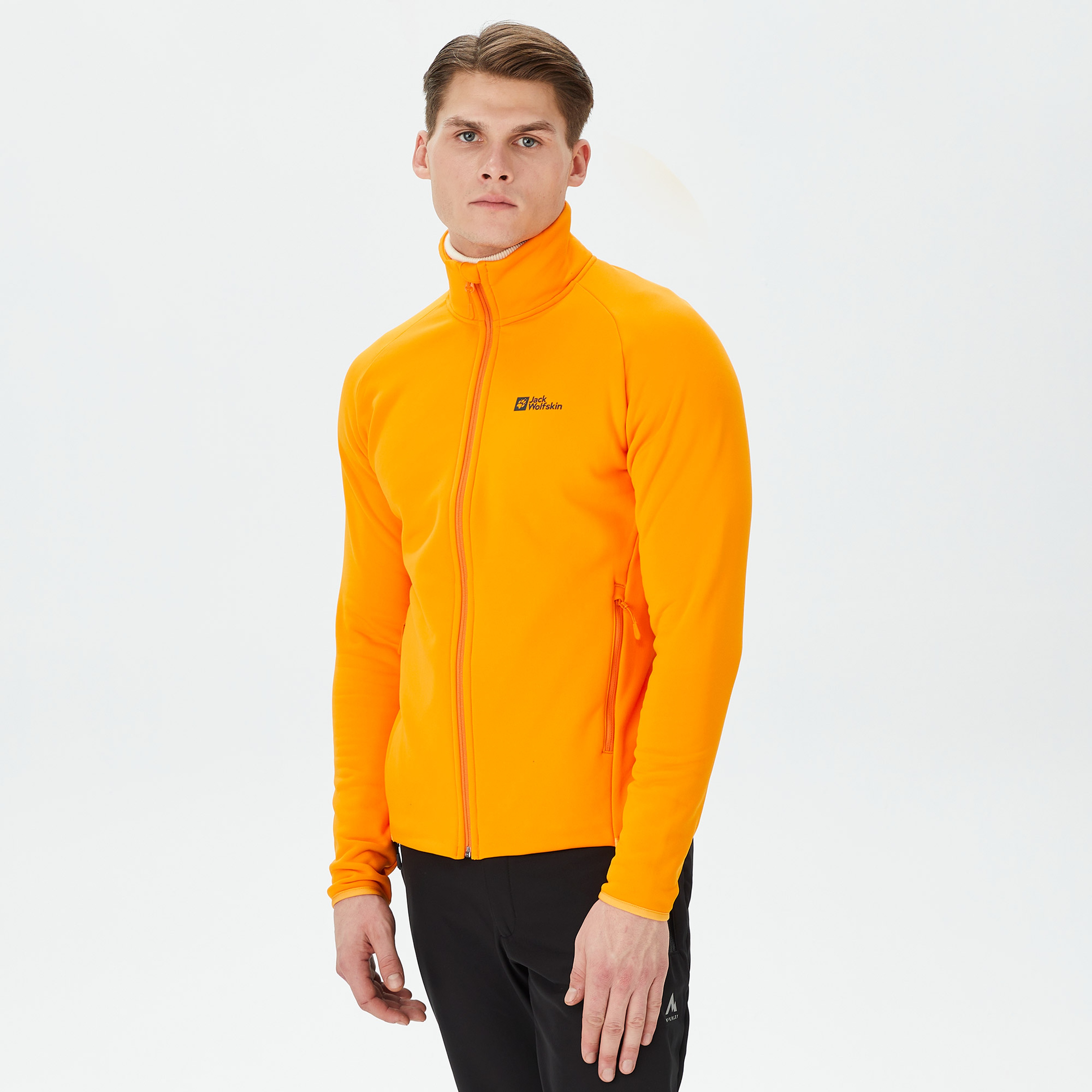 Jack Wolfskin Baiselberg Fz Erkek Turuncu Mont