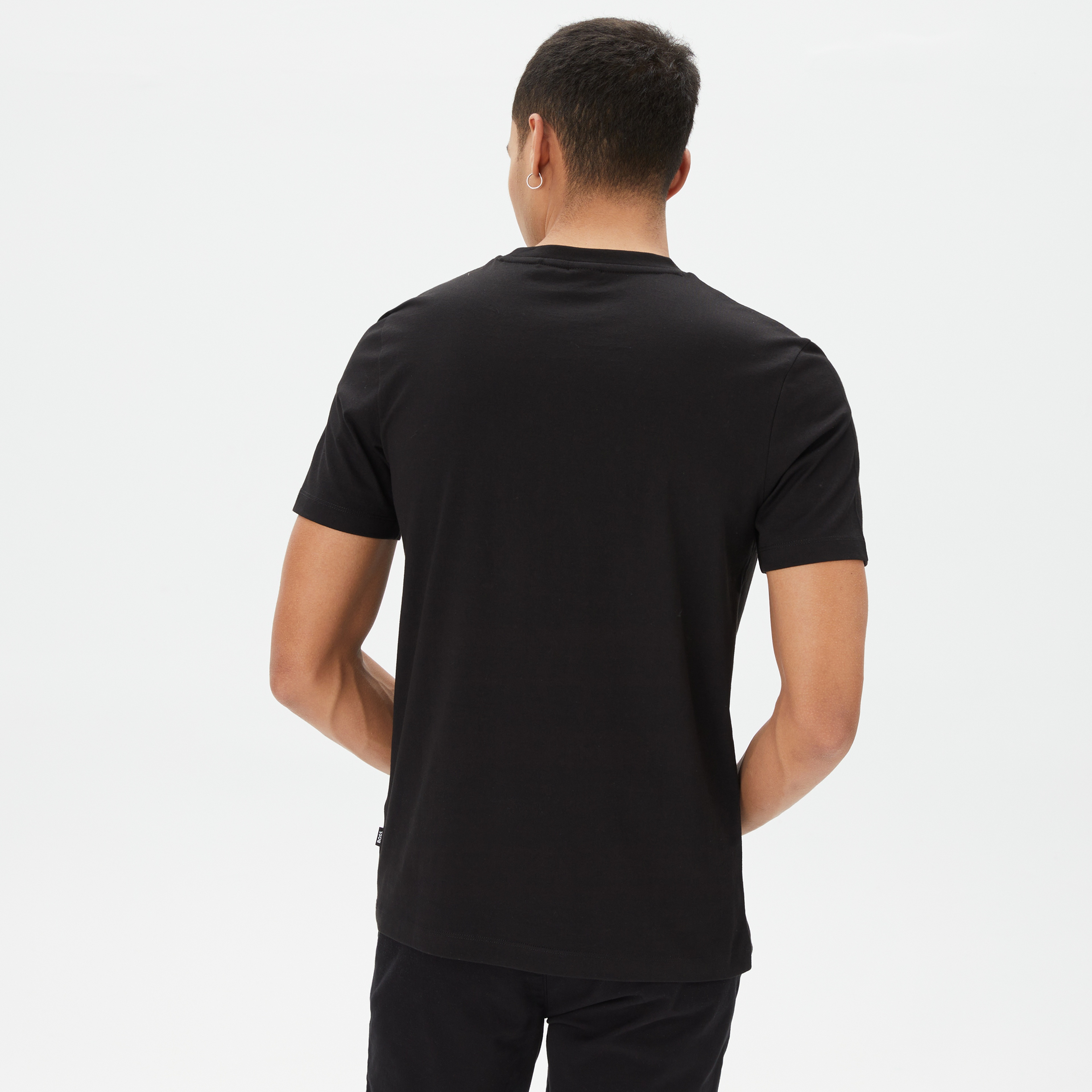 Boss Tiburt Erkek Siyah T-Shirt