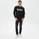 Boss Soleri Erkek Siyah Sweatshirt