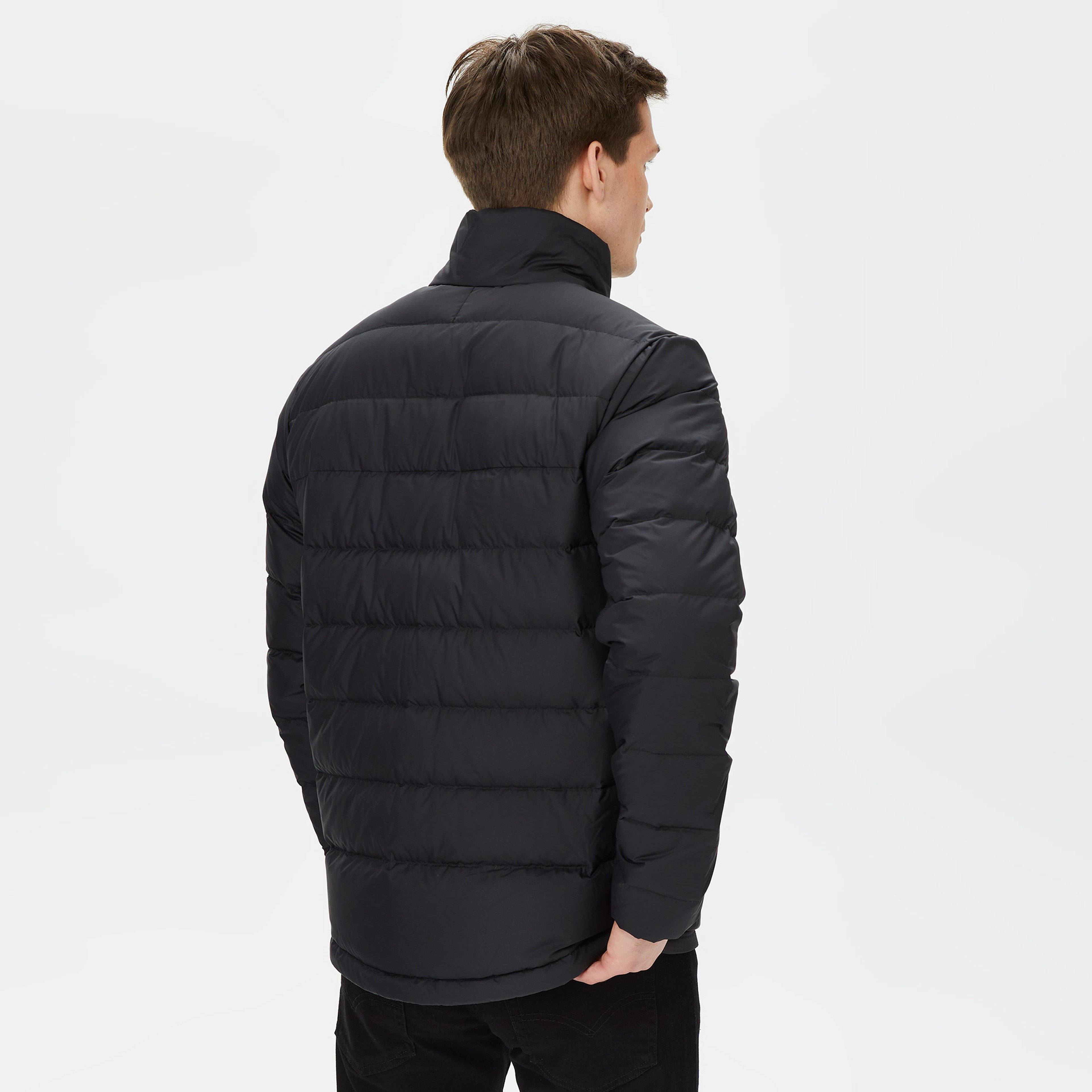 Jack Wolfskin Ather Down Erkek Siyah Mont