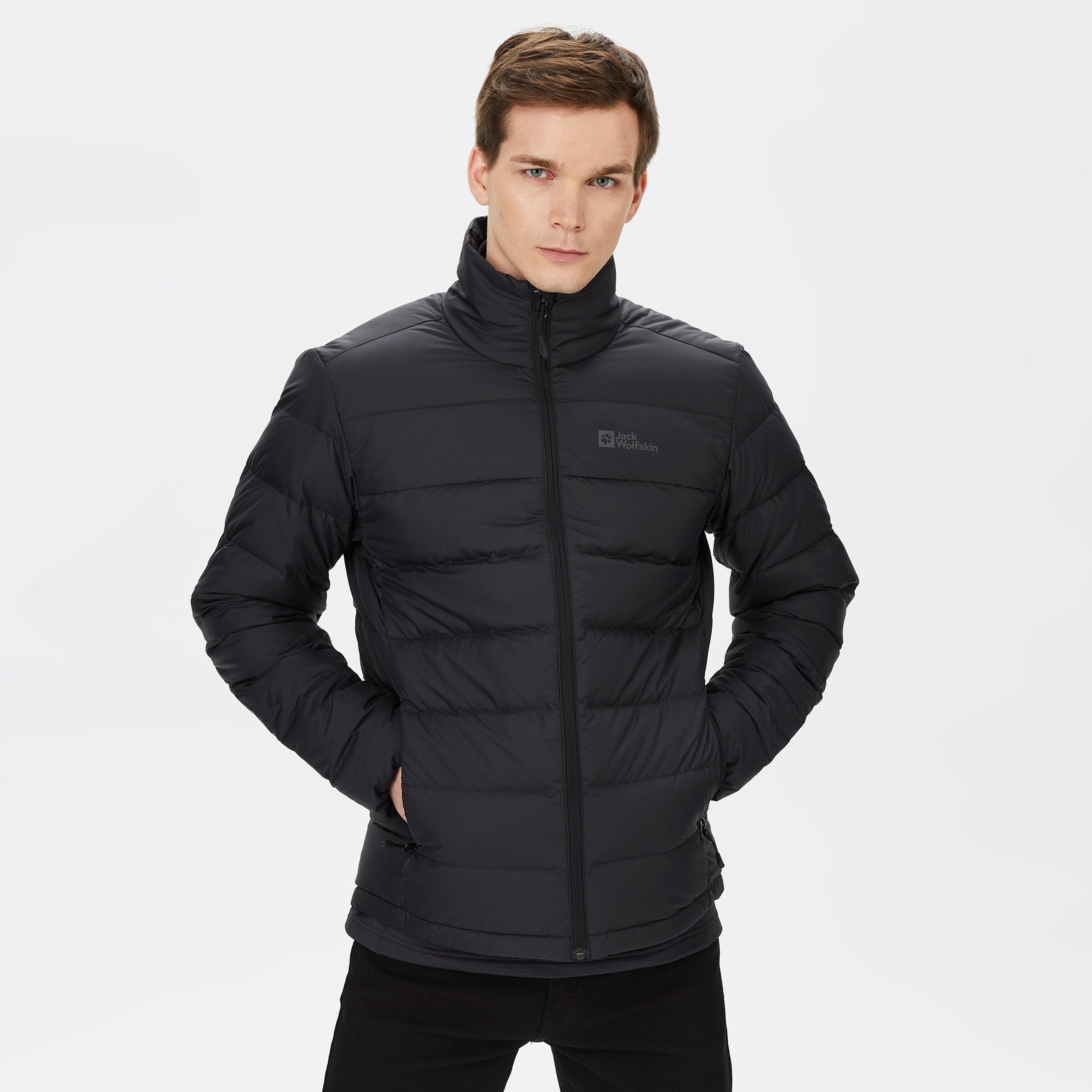 Jack Wolfskin Ather Down Erkek Siyah Mont