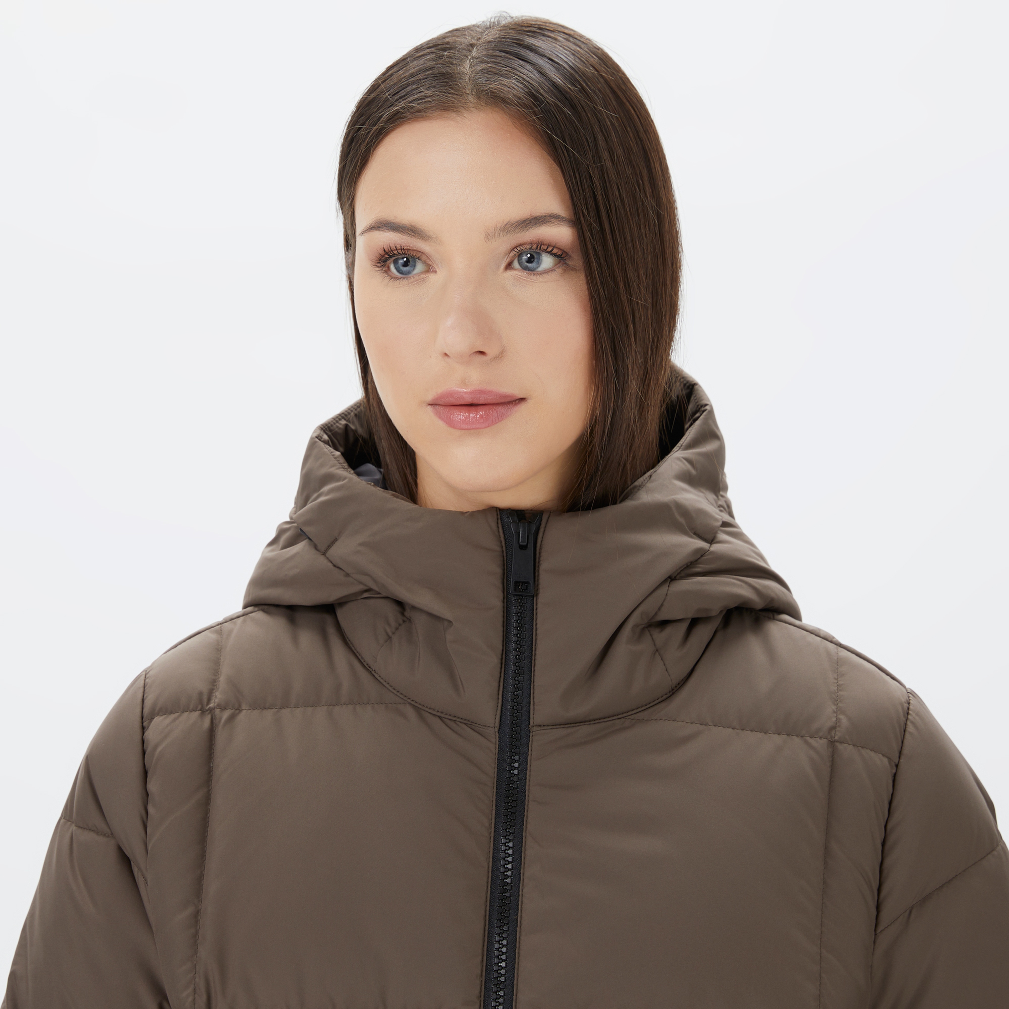 Jack Wolfskin Frozen Lake Coat Kadın Kahverengi Mont