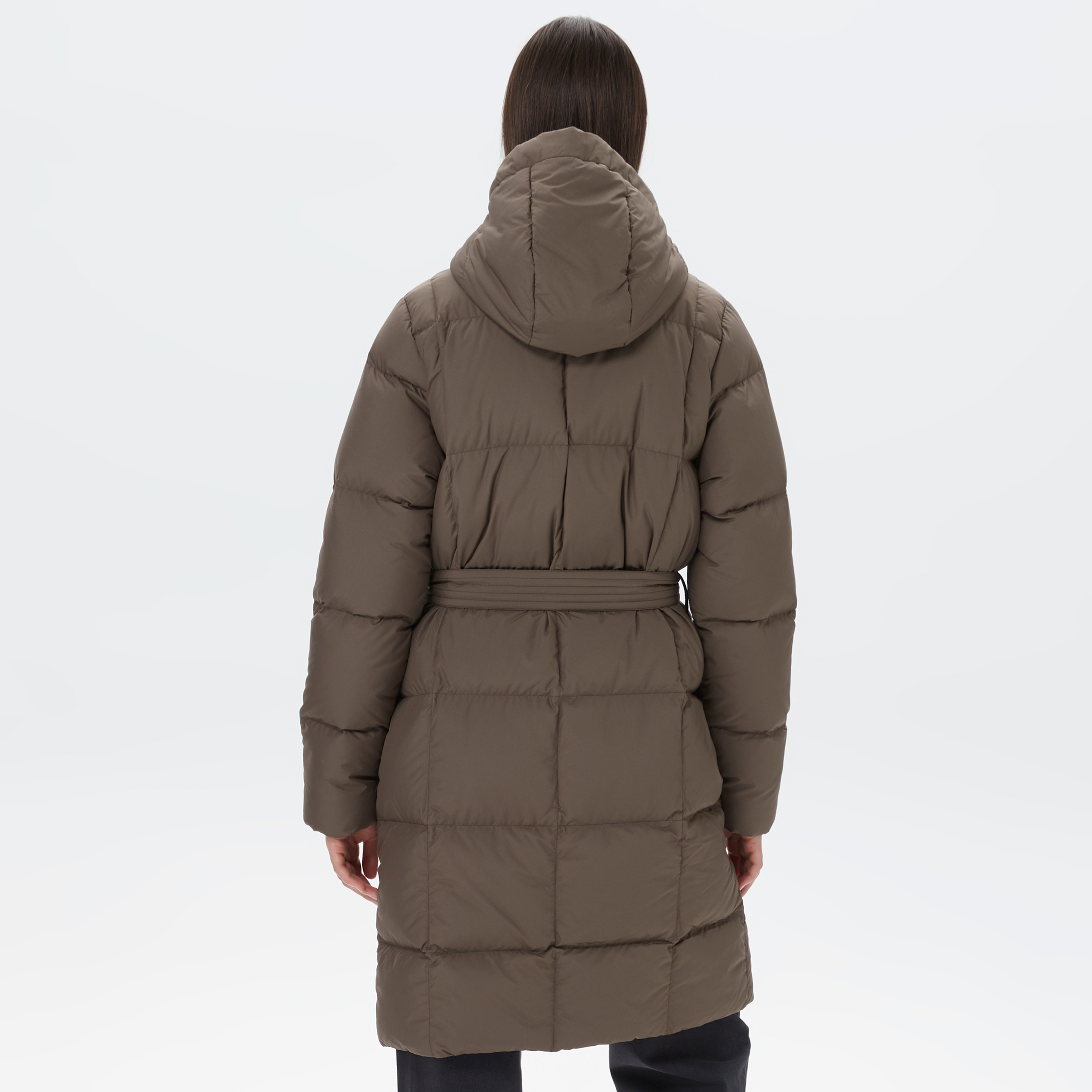 Jack Wolfskin Frozen Lake Coat Kadın Kahverengi Mont