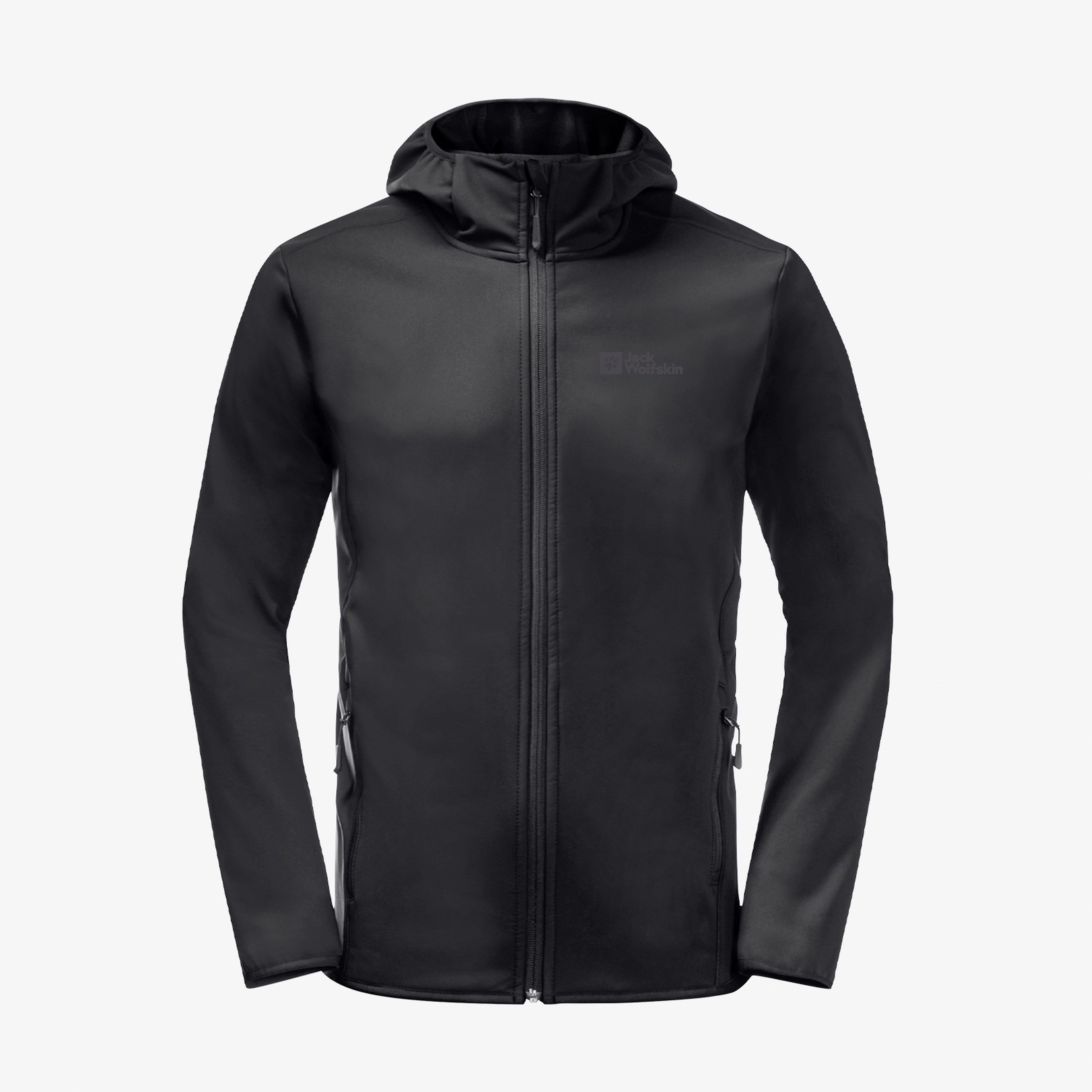 Jack Wolfskin Bornberg Hoody Erkek Siyah Mont