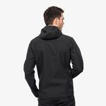 Jack Wolfskin Bornberg Hoody Erkek Siyah Mont