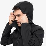Jack Wolfskin Bornberg Hoody Erkek Siyah Mont