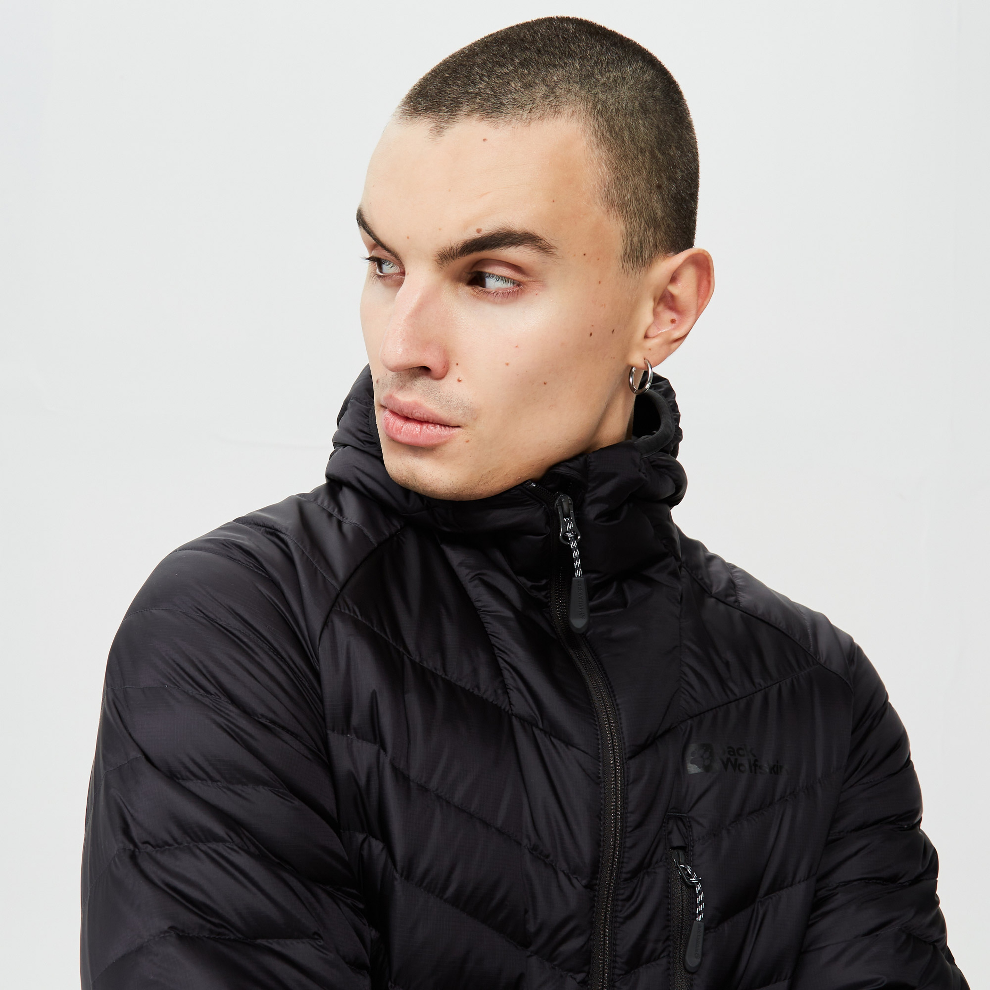 Jack Wolfskin Passamani Down Hoody Erkek Gri Mont