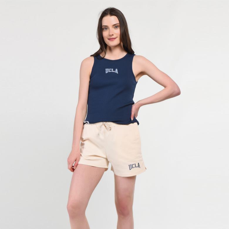 Ucla Rosa Kadın Krem Şort