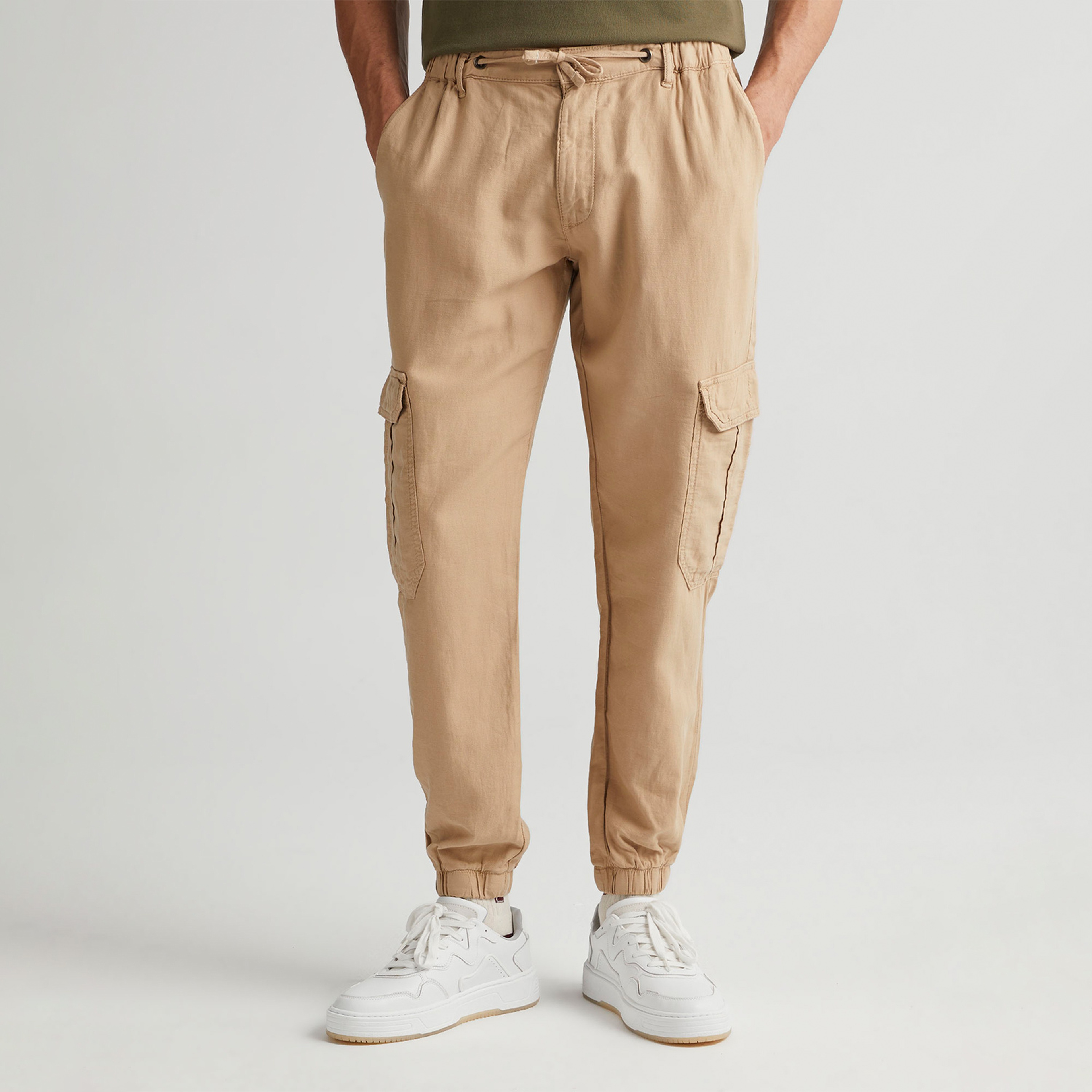GANT Erkek Bej Regular Fit Pantolon