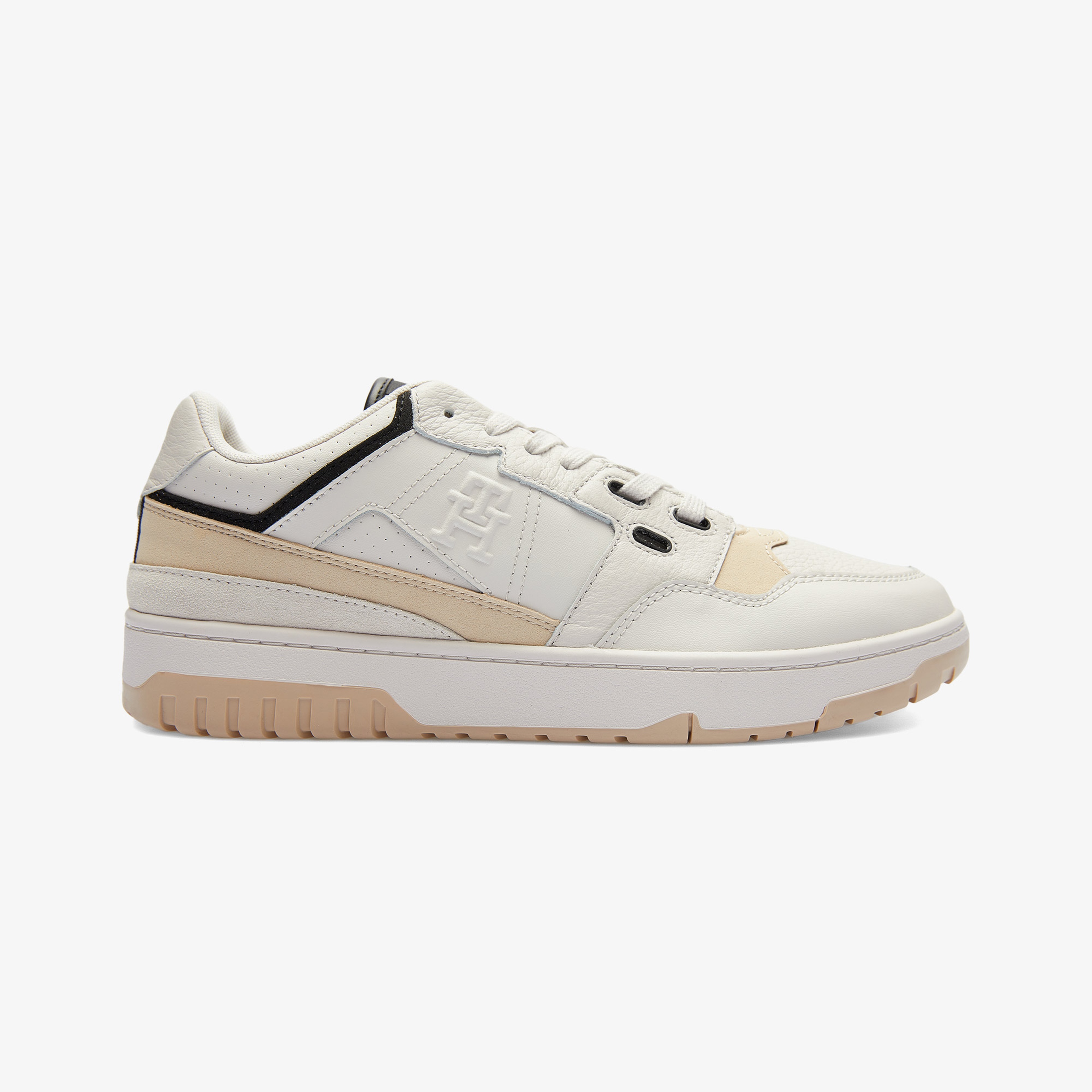 Tommy Hilfiger Basket Street Erkek Beyaz Sneaker