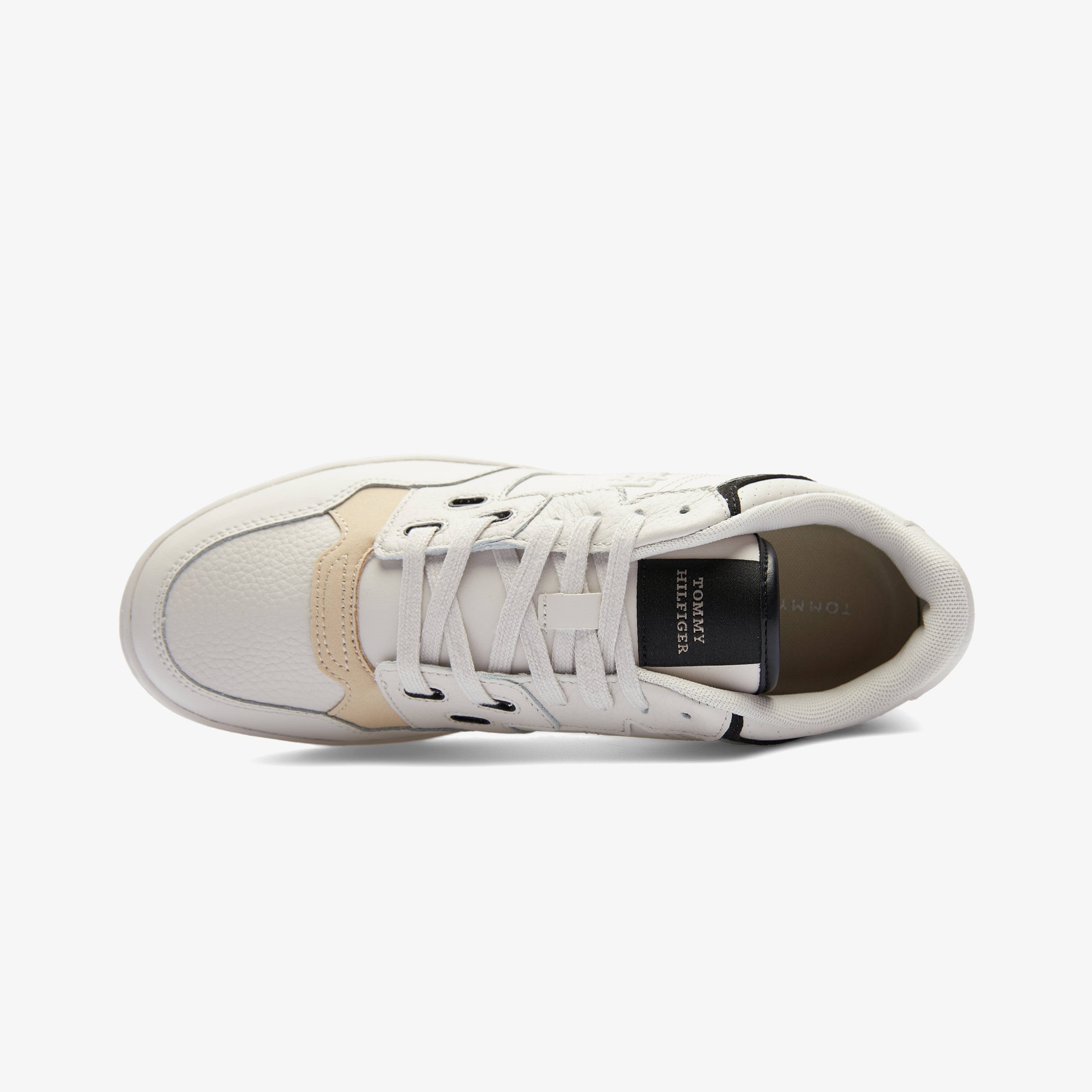 Tommy Hilfiger Basket Street Erkek Beyaz Sneaker