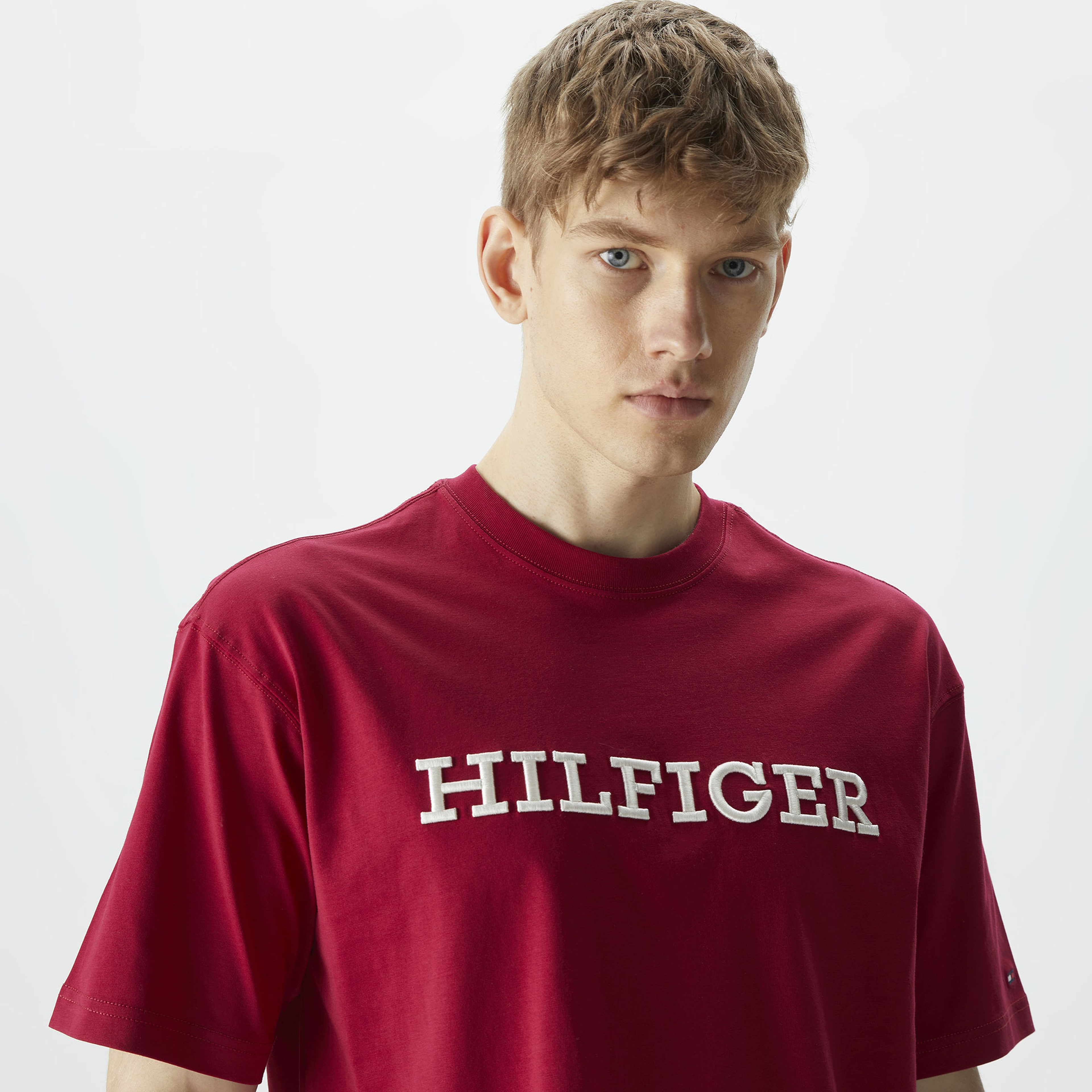 Tommy Hilfiger Erkek Kırmızı Tshirt