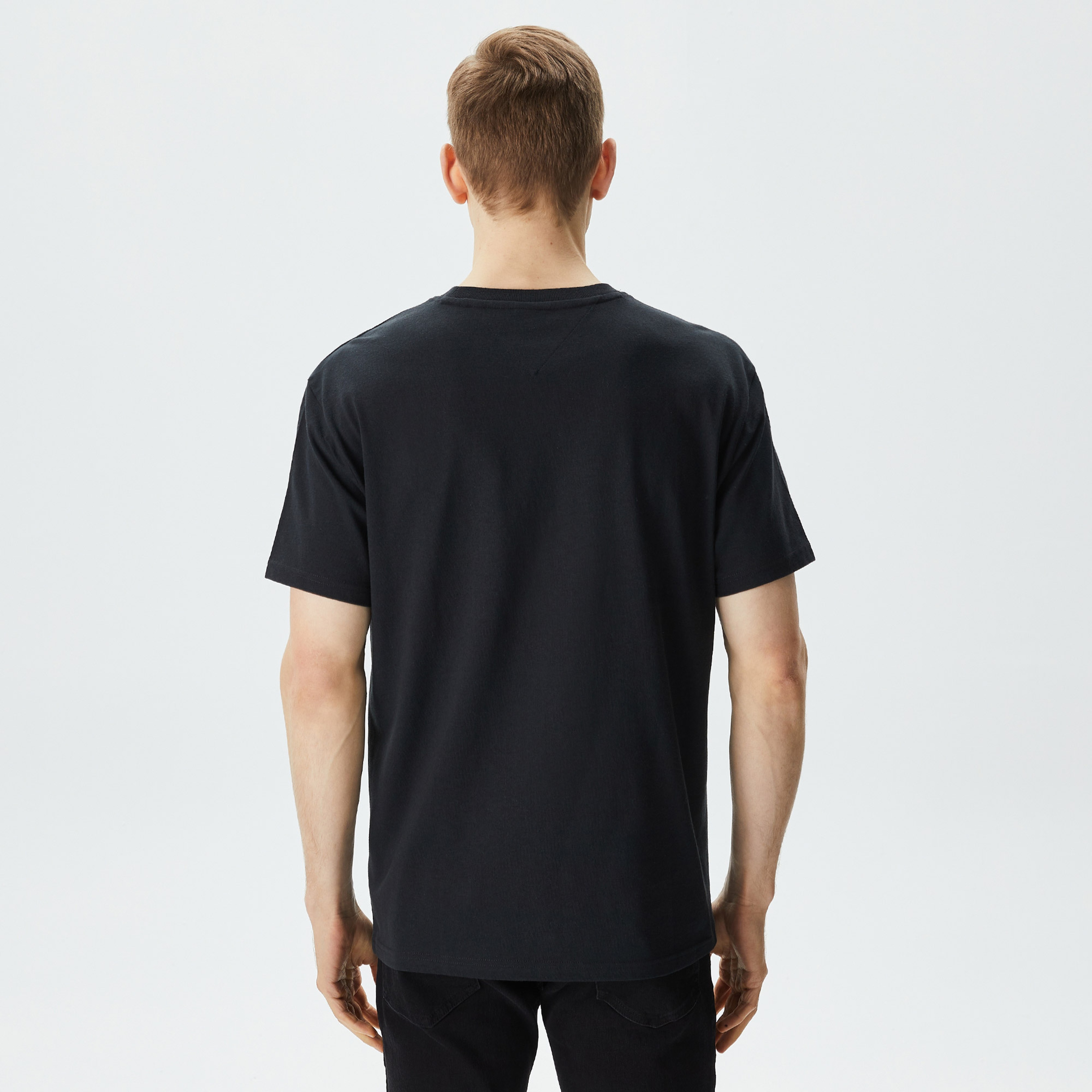 Tommy Hilfiger Erkek Siyah Tshirt