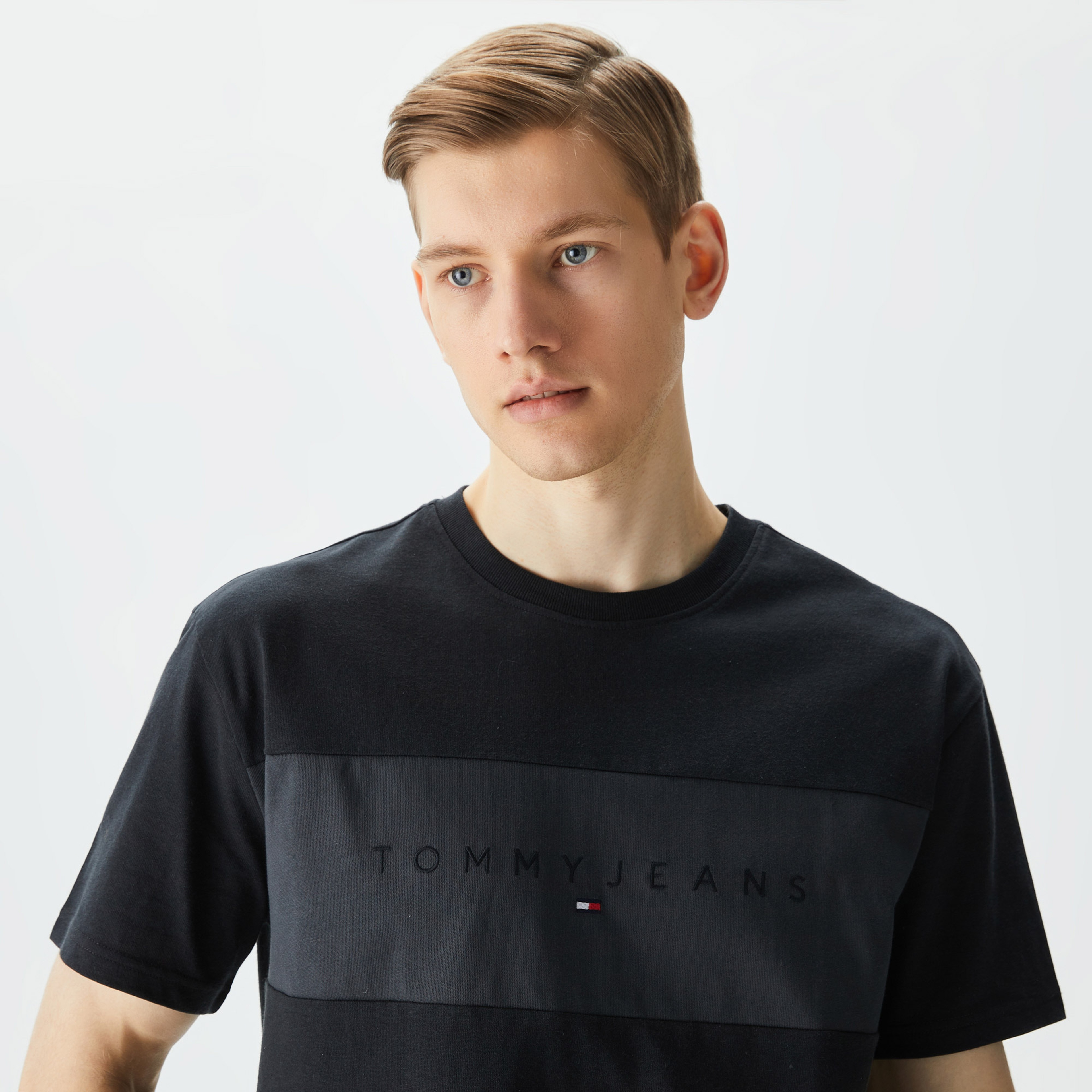 Tommy Hilfiger Erkek Siyah Tshirt