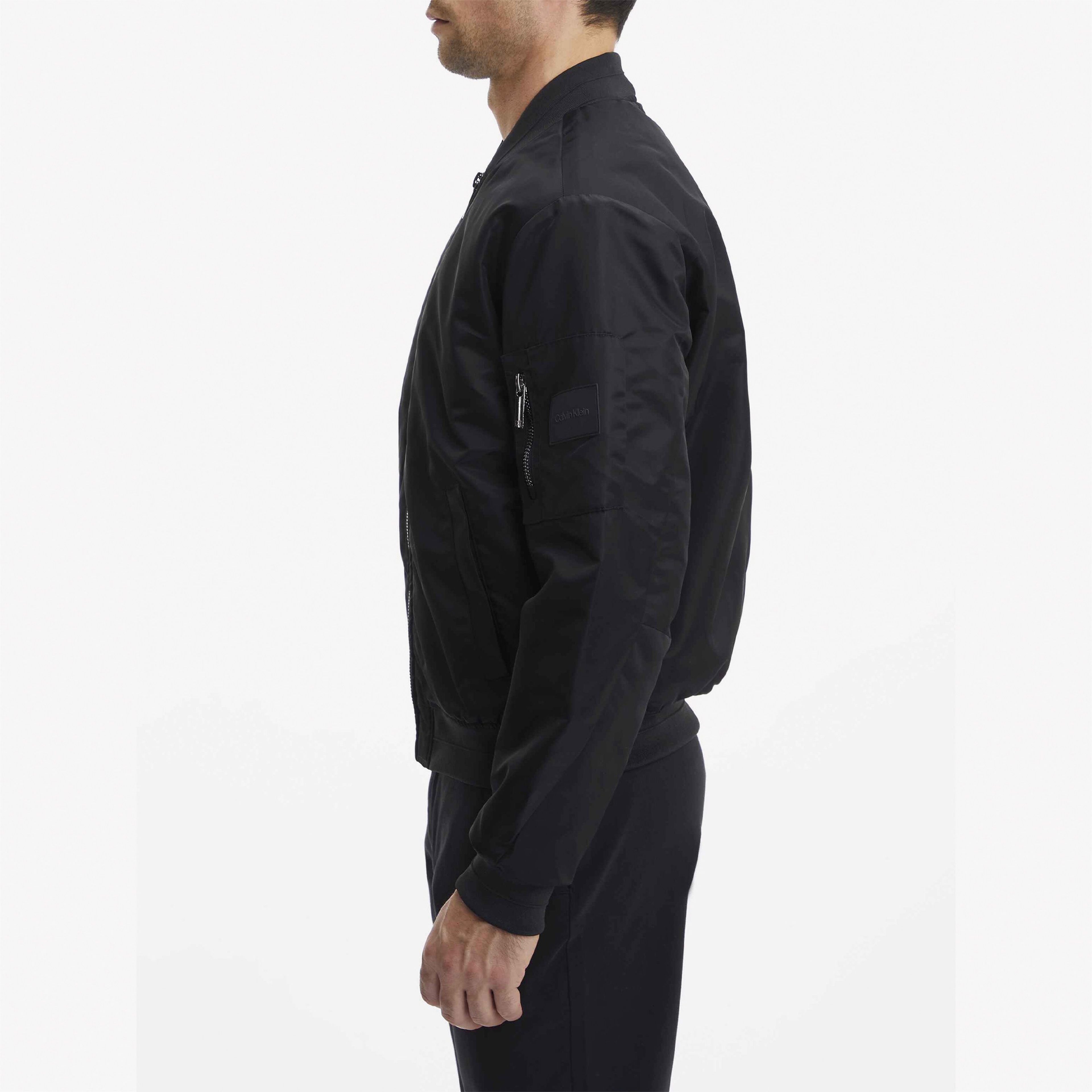 Calvin Klein Erkek Siyah Mont