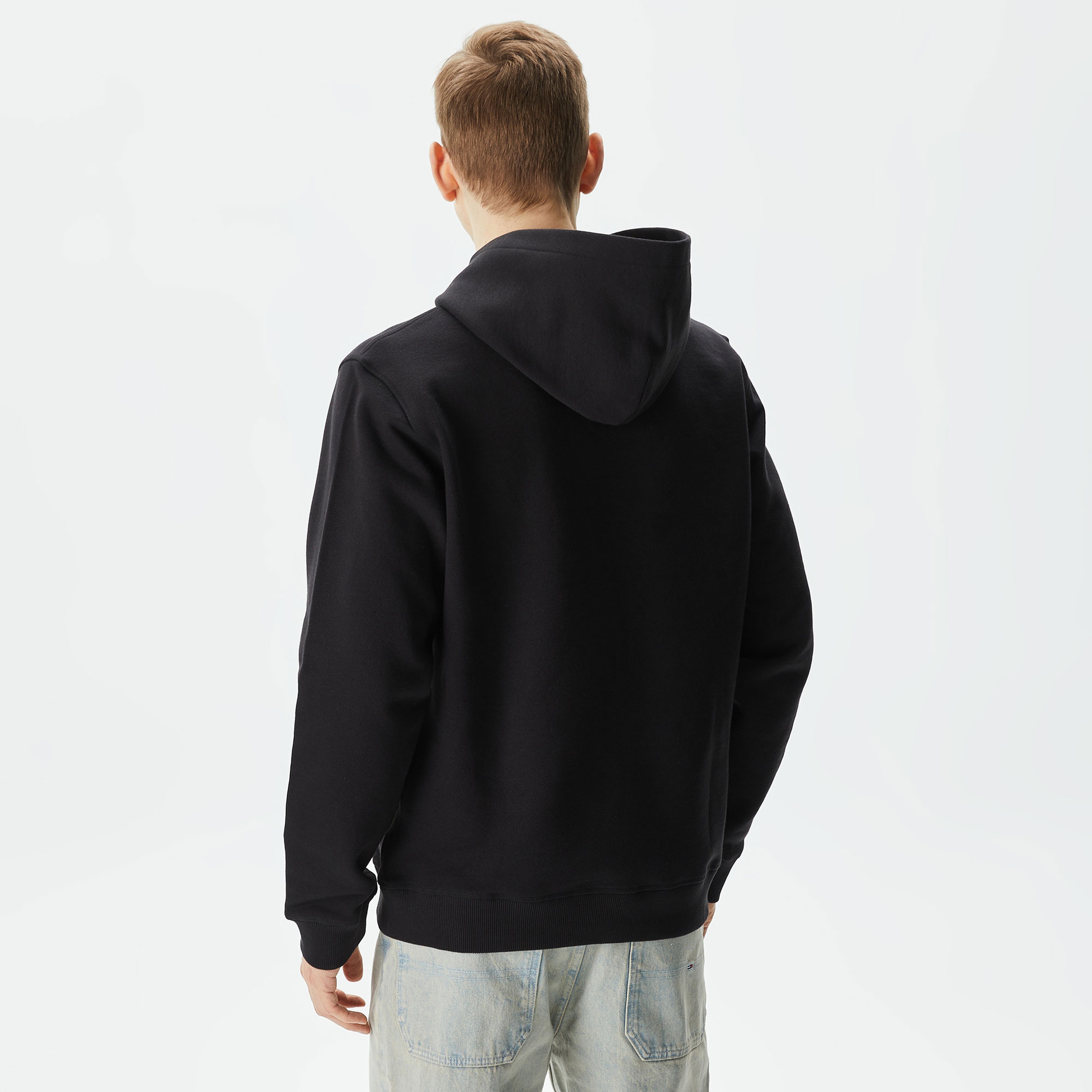 Tommy Hilfiger Erkek Siyah Sweatshirt