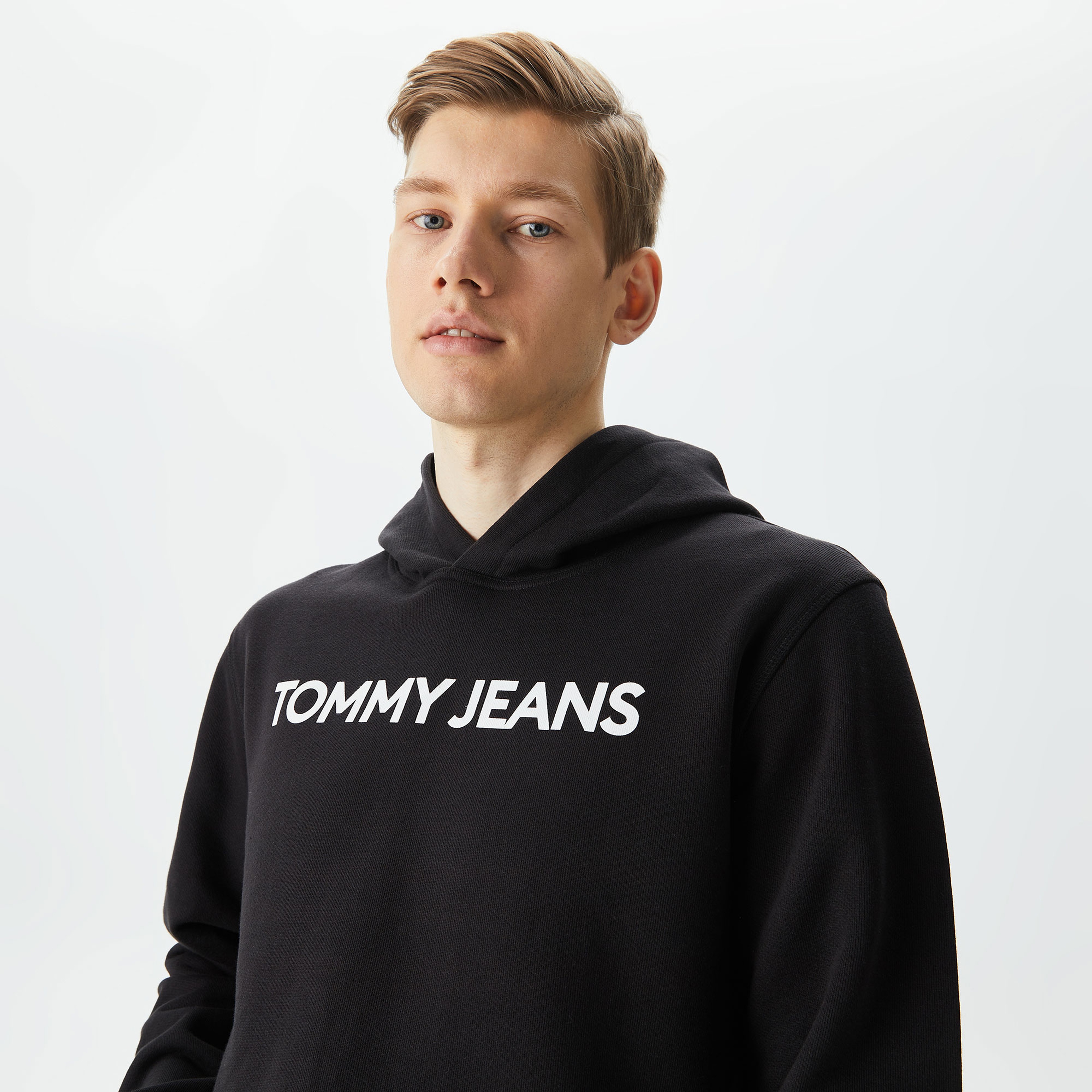Tommy Hilfiger Erkek Siyah Sweatshirt