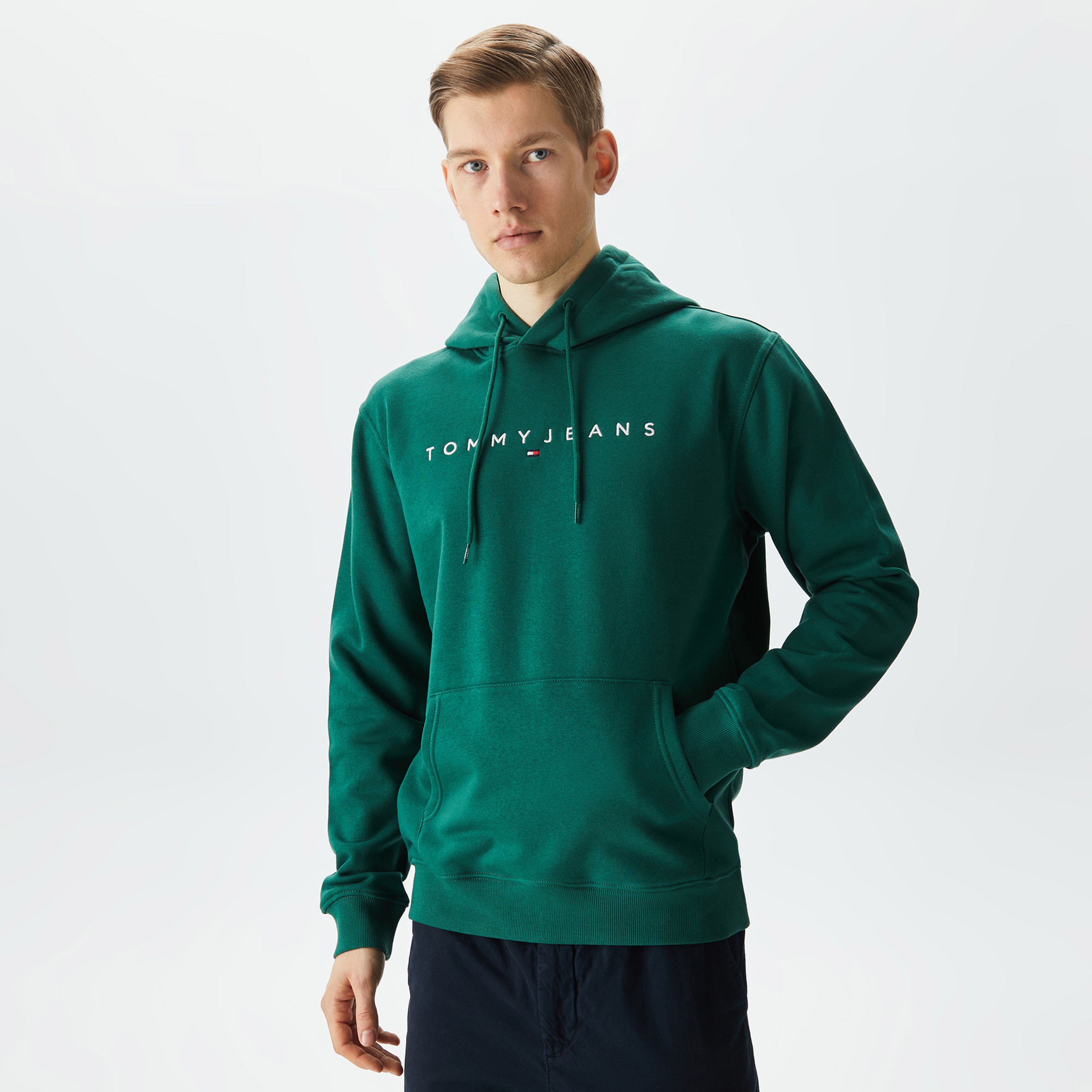 Tommy Hilfiger Erkek Yeşil Sweatshirt