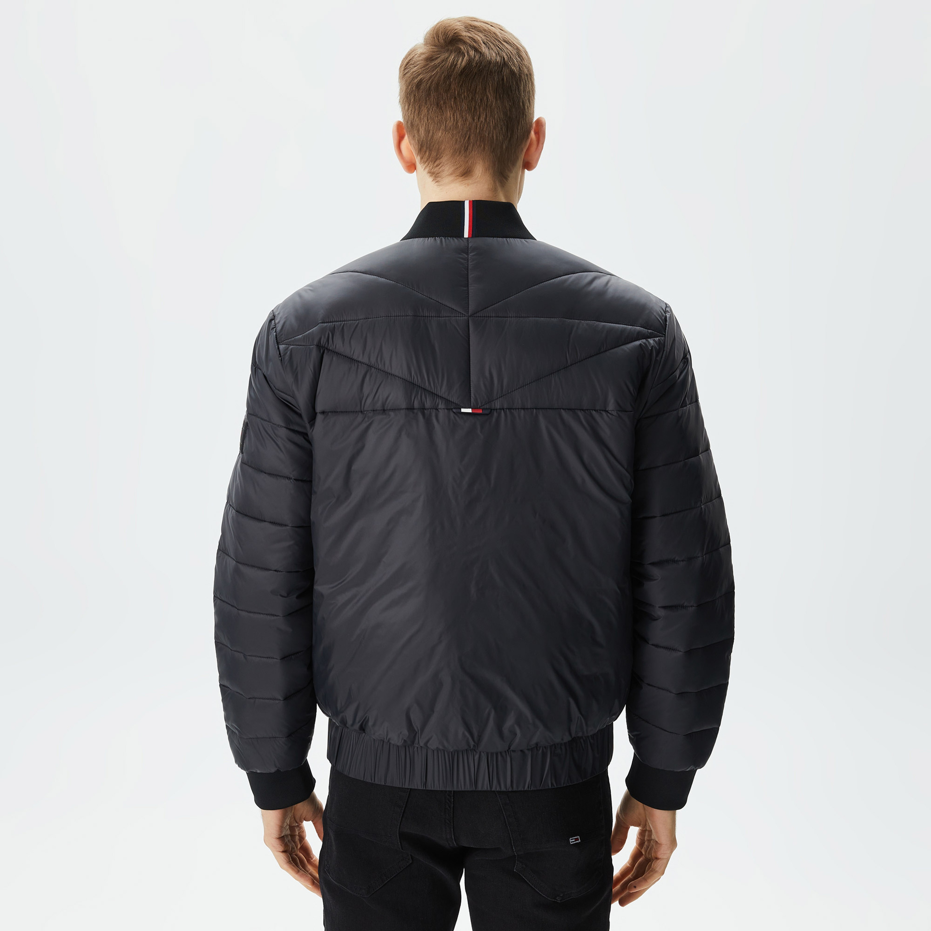 Tommy Hilfiger Erkek Siyah Mont