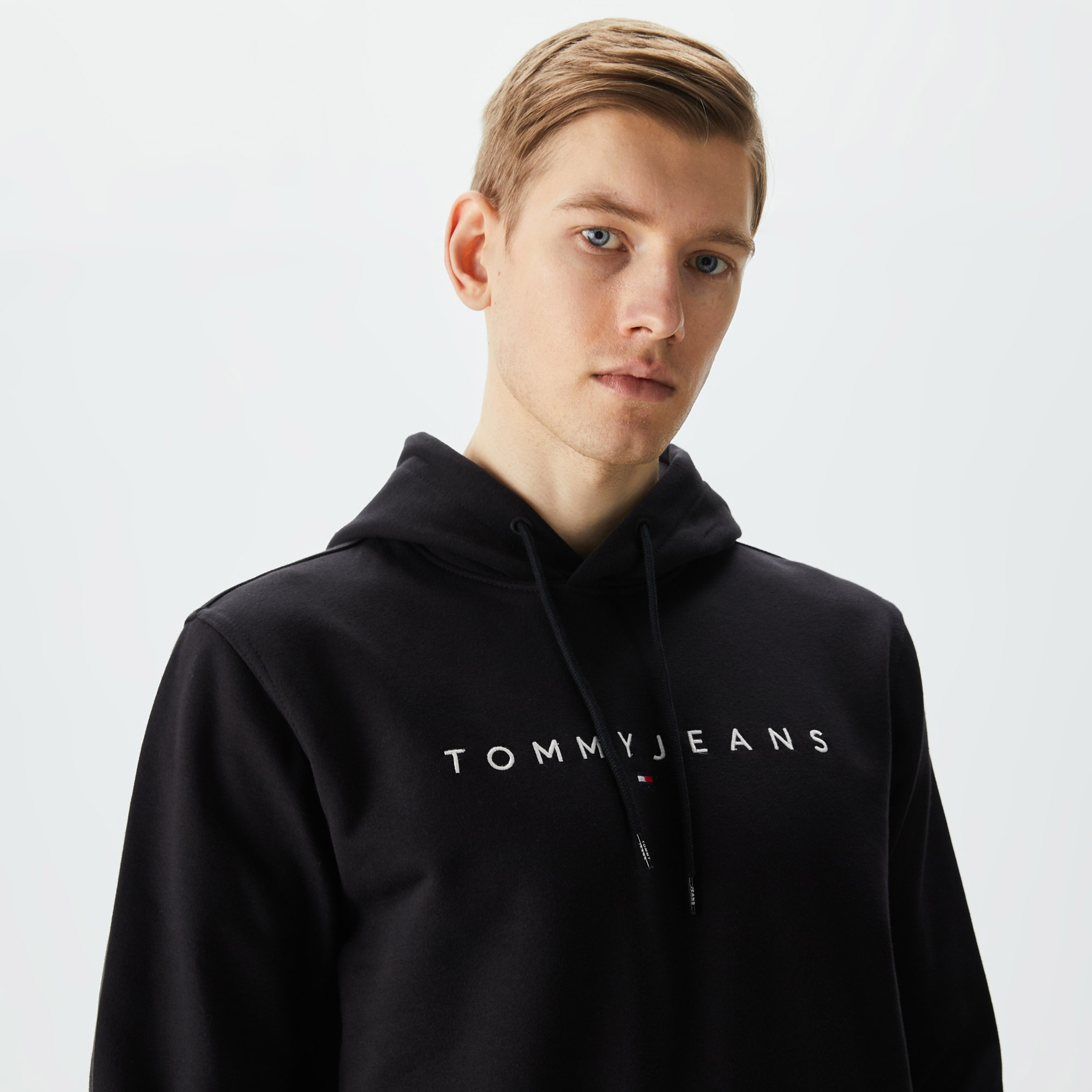 Tommy Hilfiger Erkek Siyah Sweatshirt