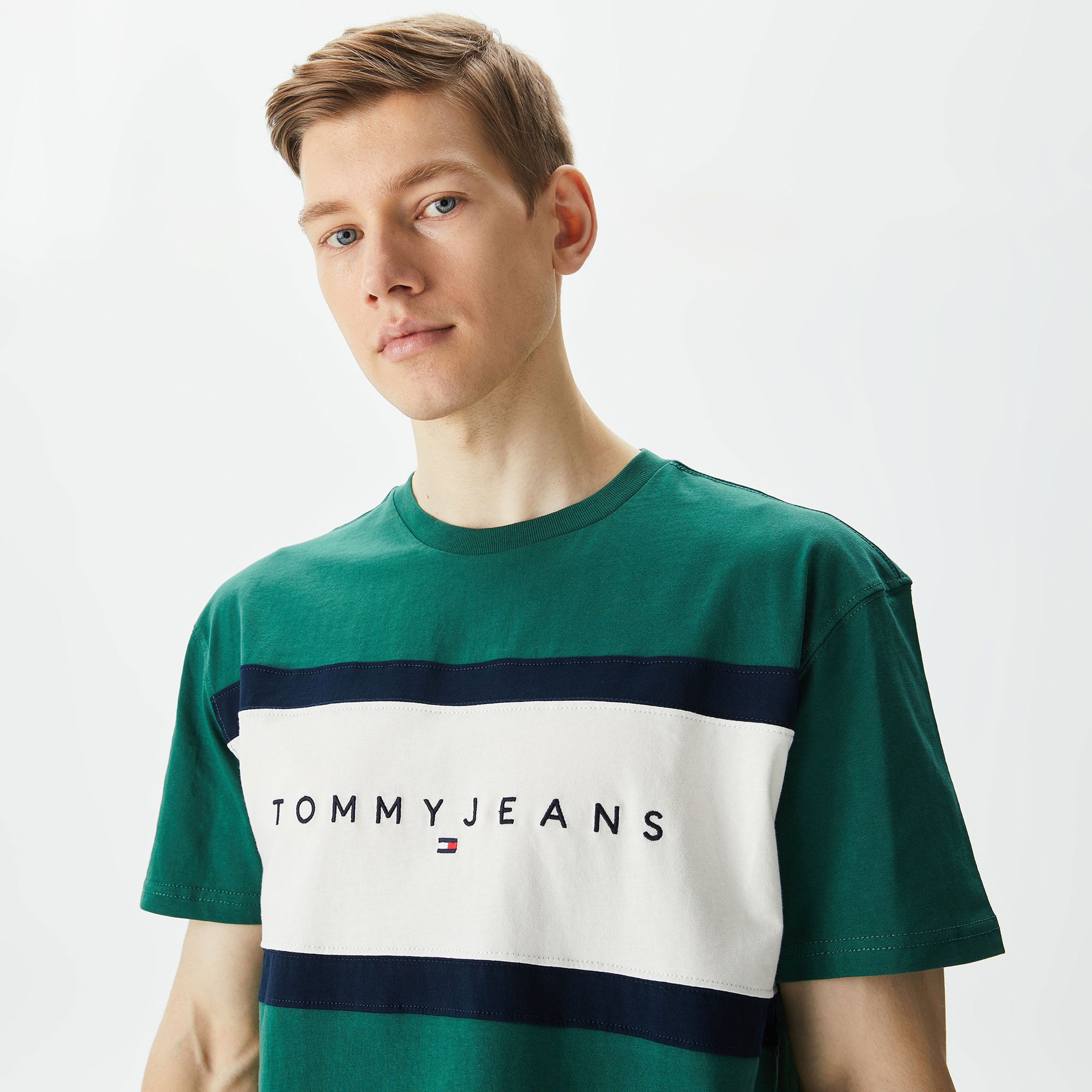 Tommy Hilfiger Erkek Yeşil Tshirt