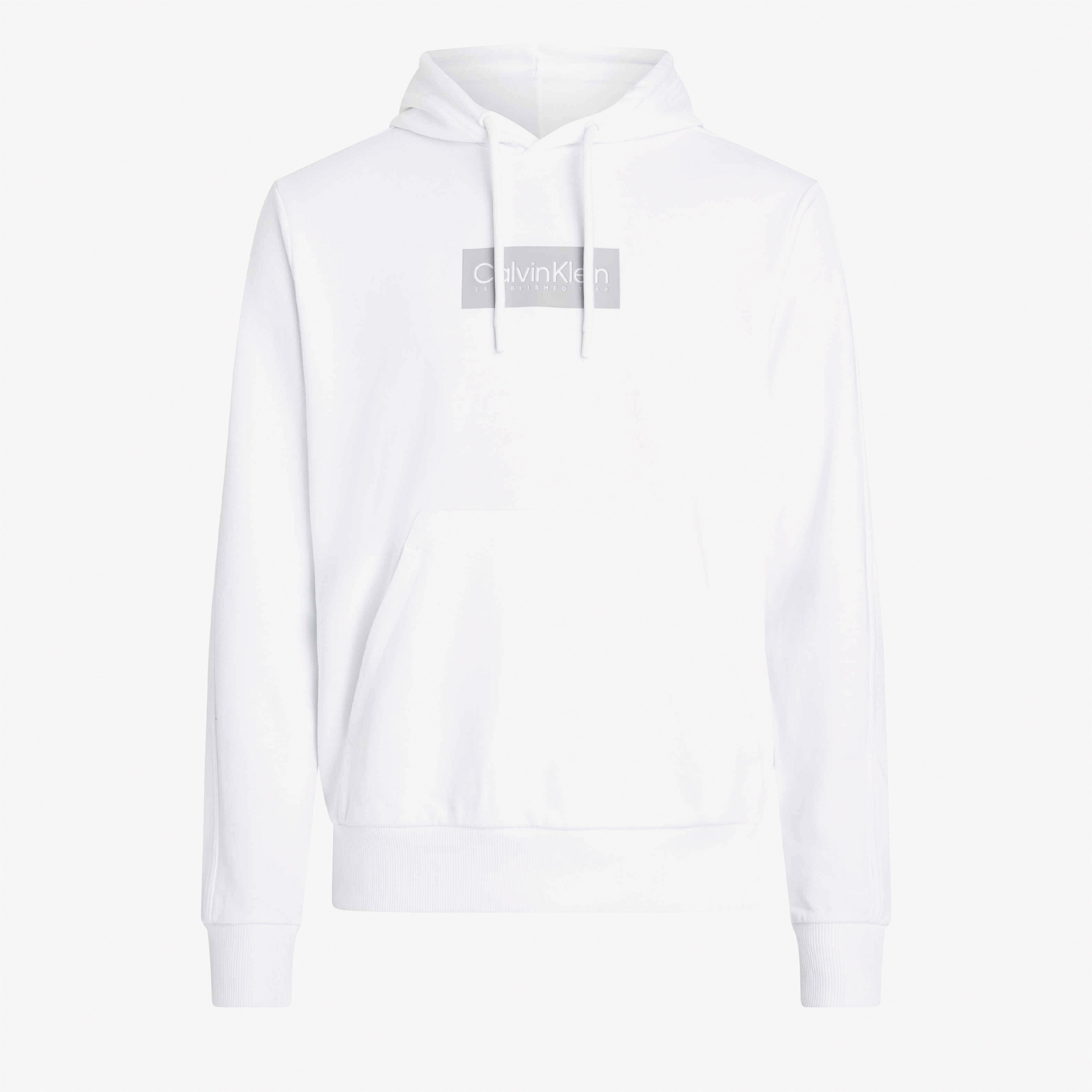 Calvin Klein Erkek Beyaz Sweatshirt