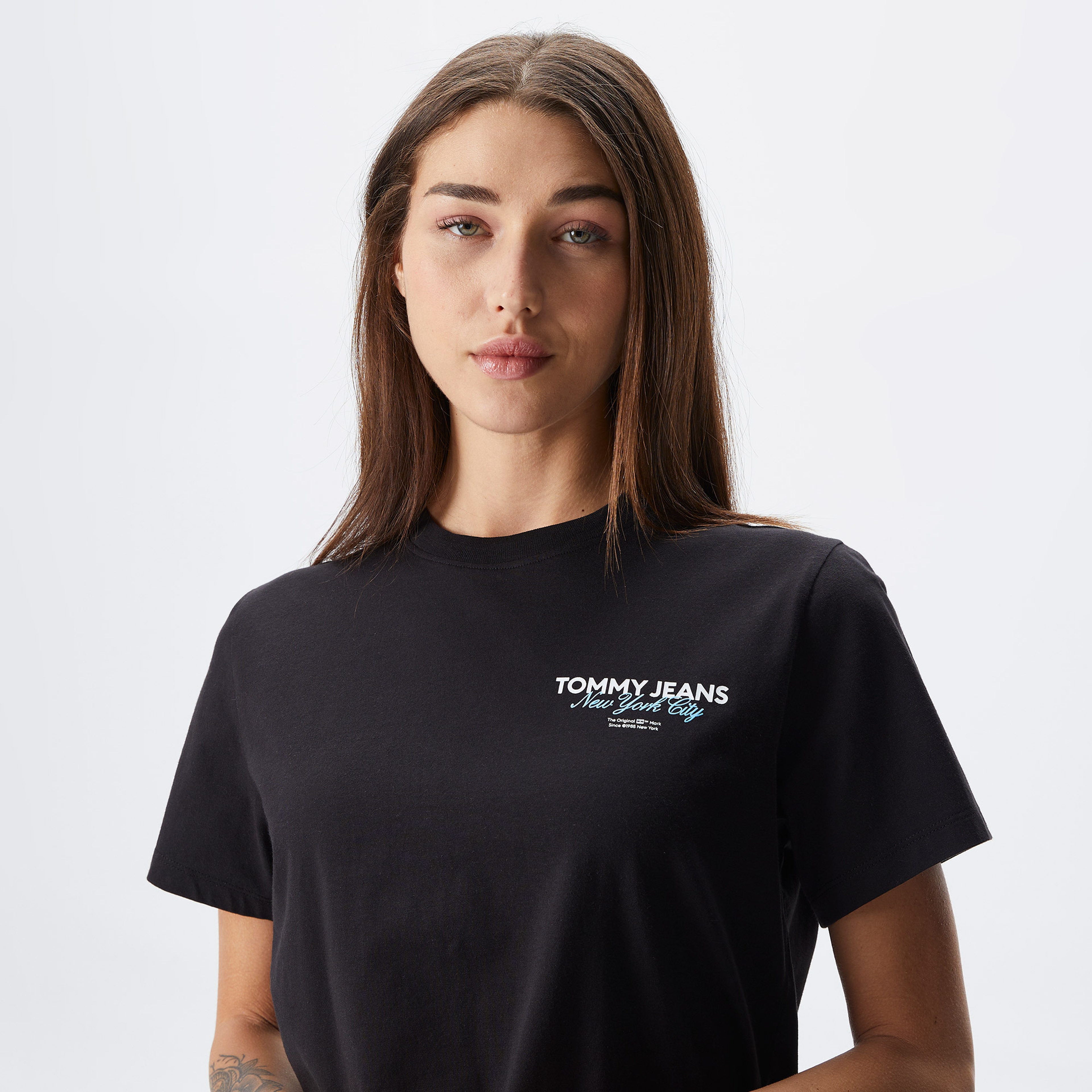 Tommy Hilfiger Kadın Siyah Tshirt