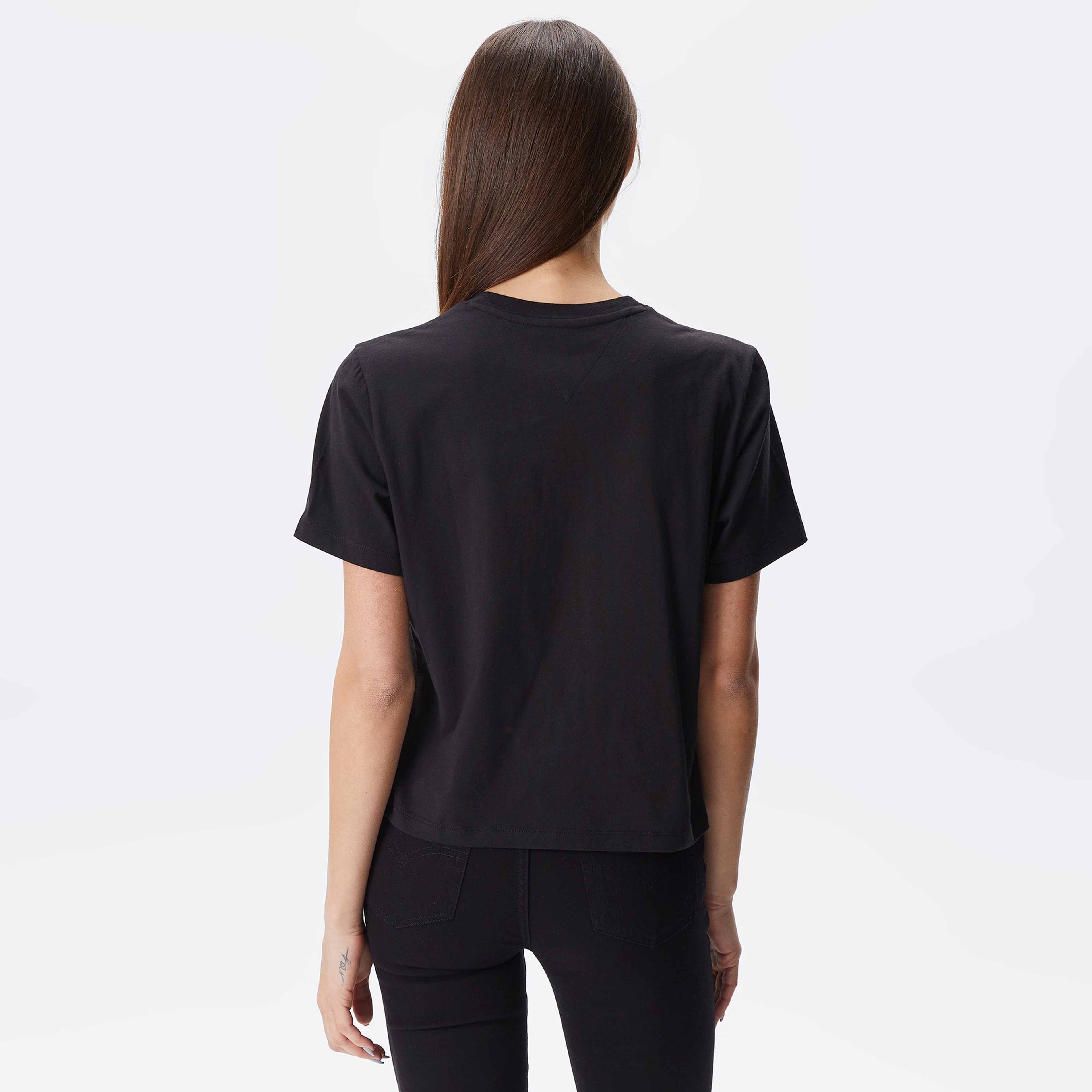 Tommy Hilfiger Kadın Siyah Tshirt