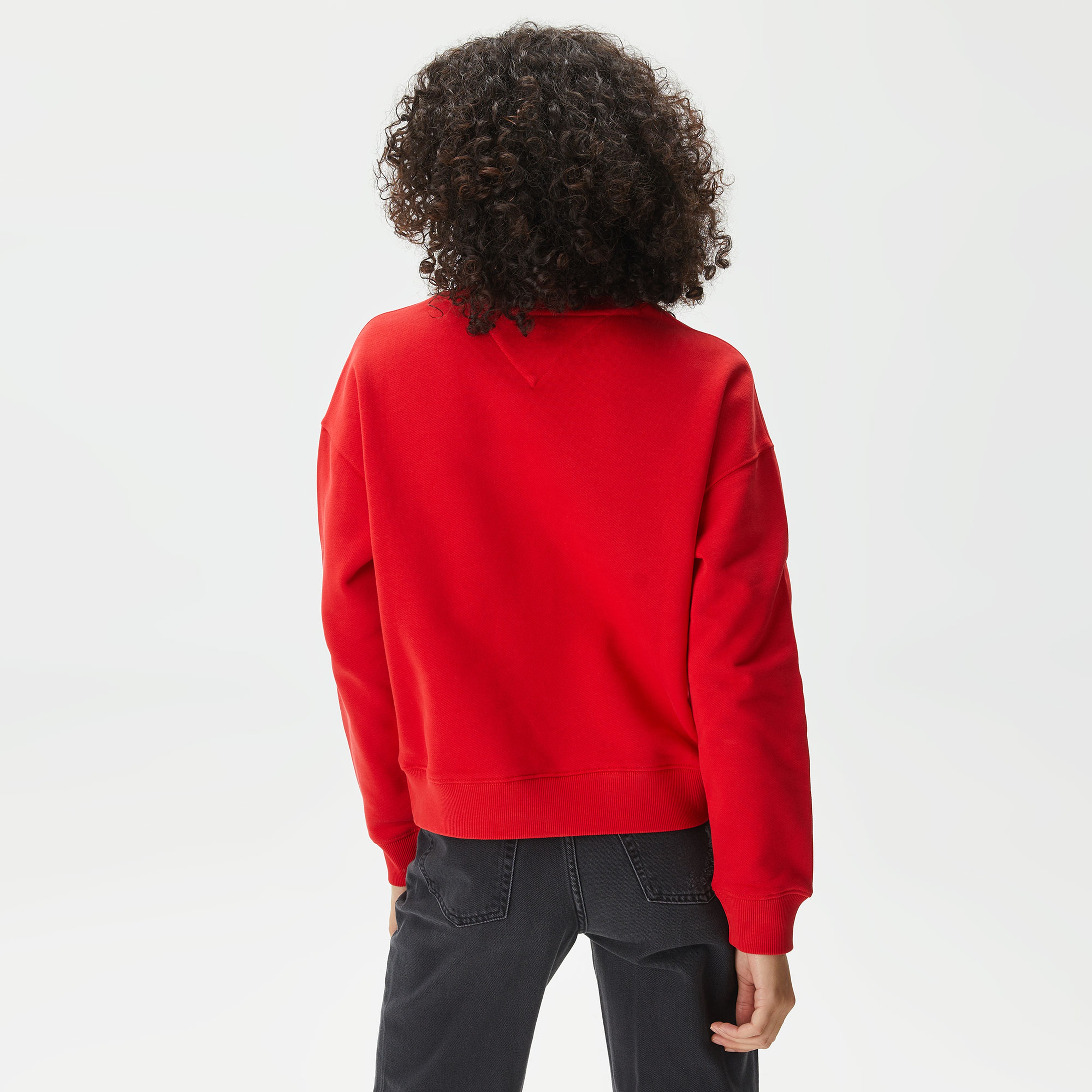 Tommy Hilfiger Kadın Kırmızı Sweatshirt
