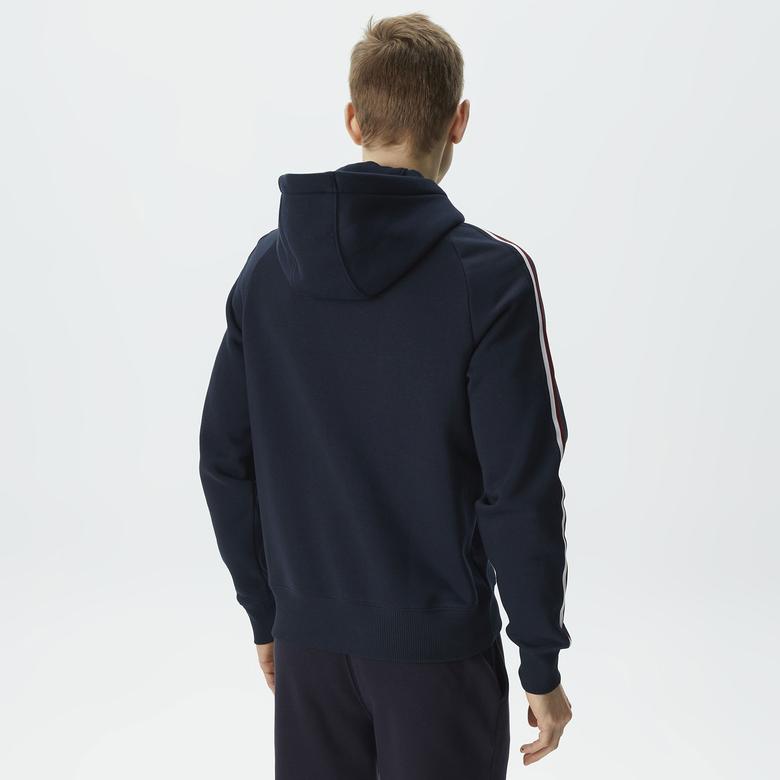 Tommy Hilfiger Erkek Mavi Sweatshirt