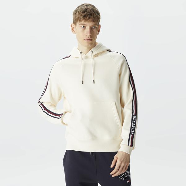 Tommy Hilfiger Erkek Bej Sweatshirt