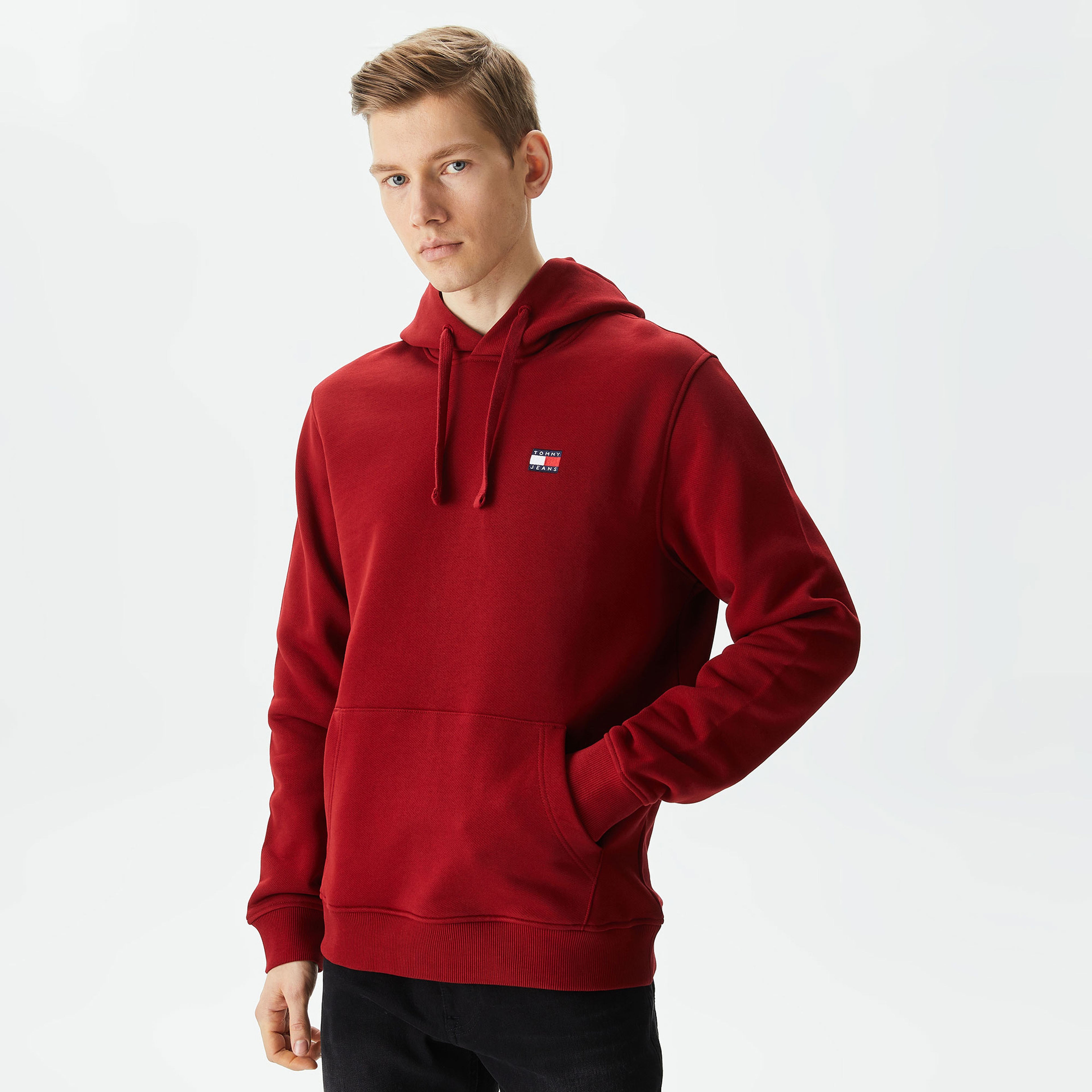 Tommy Hilfiger Erkek Kırmızı Sweatshirt