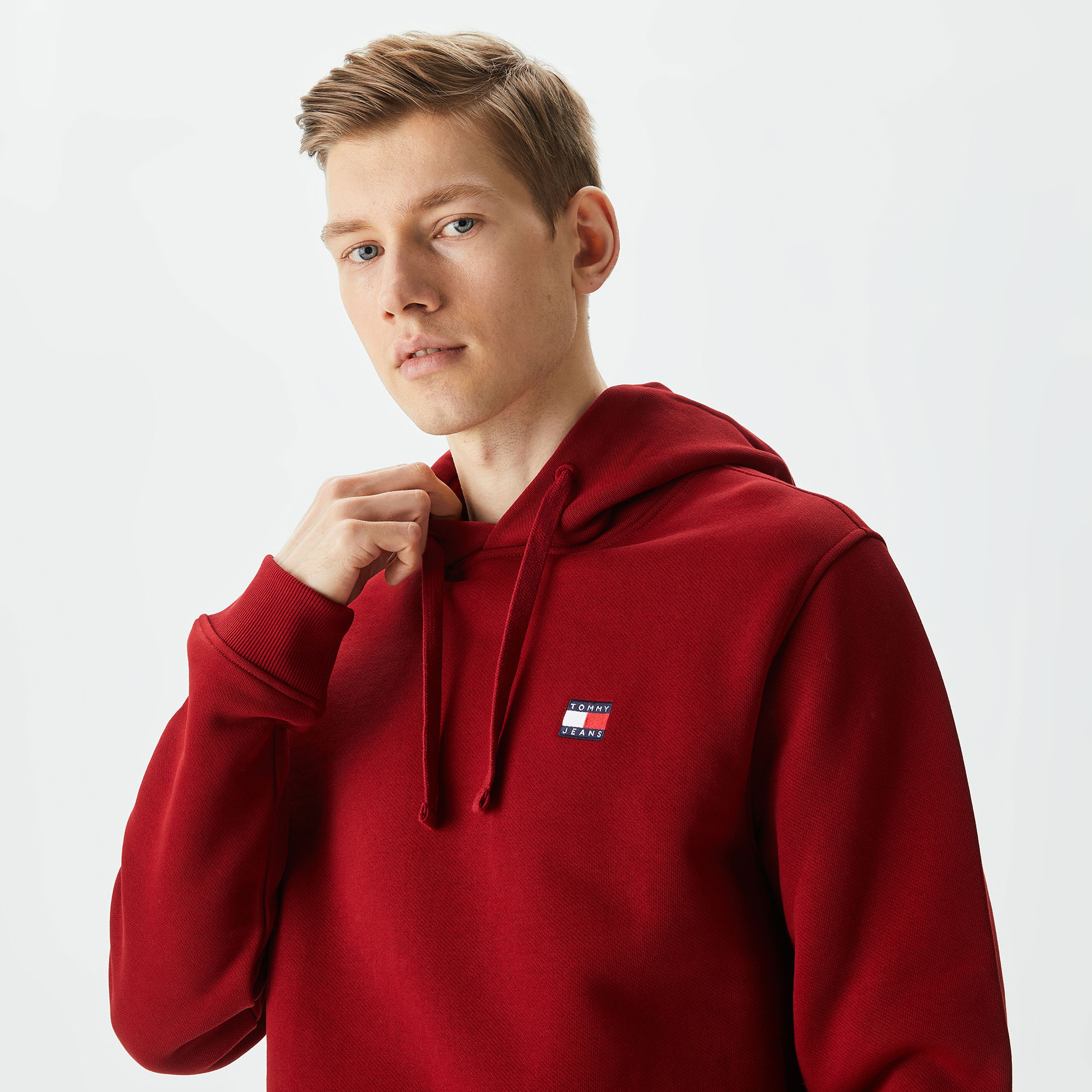 Tommy Hilfiger Erkek Kırmızı Sweatshirt