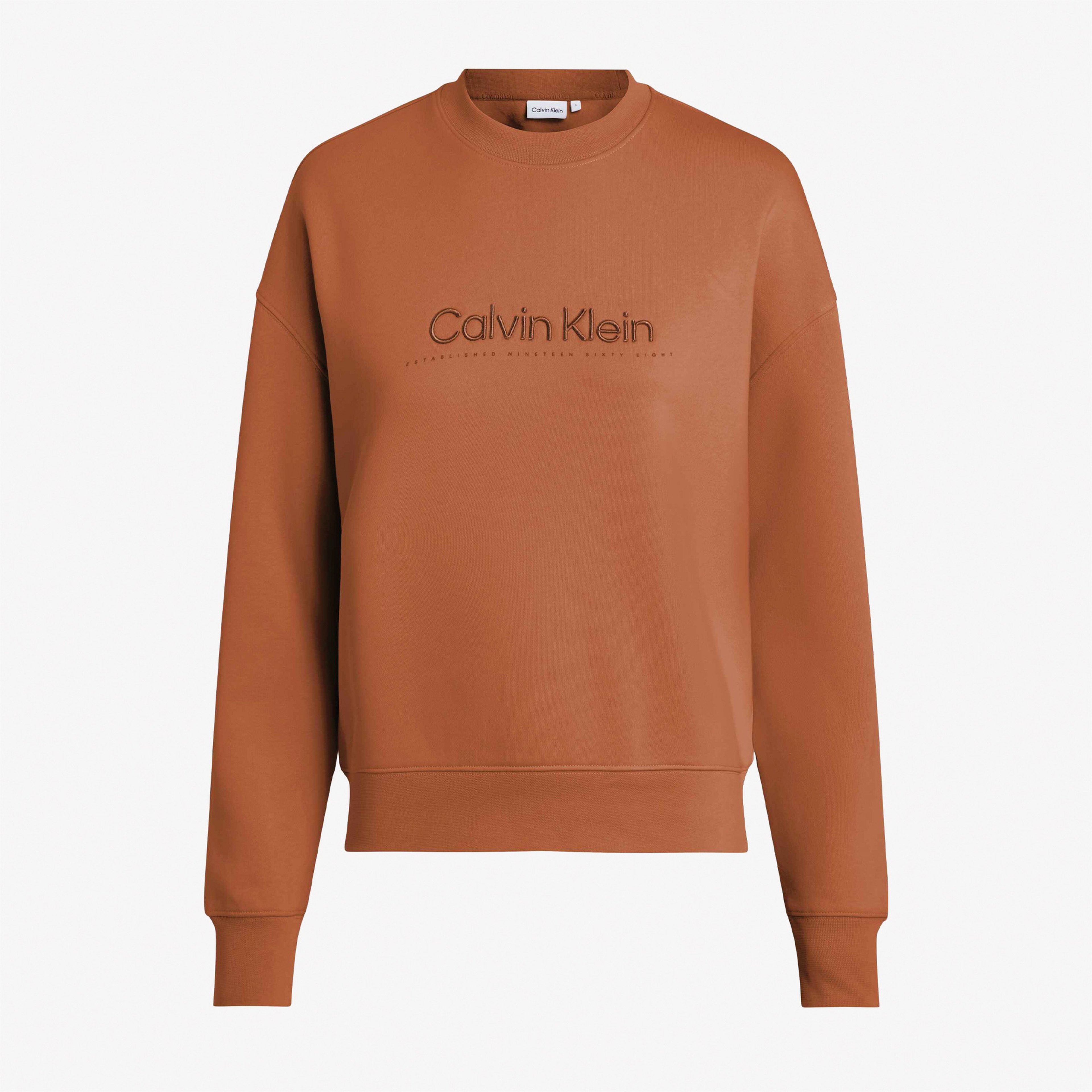 Calvin Klein Kadın Kahverengi Sweatshirt