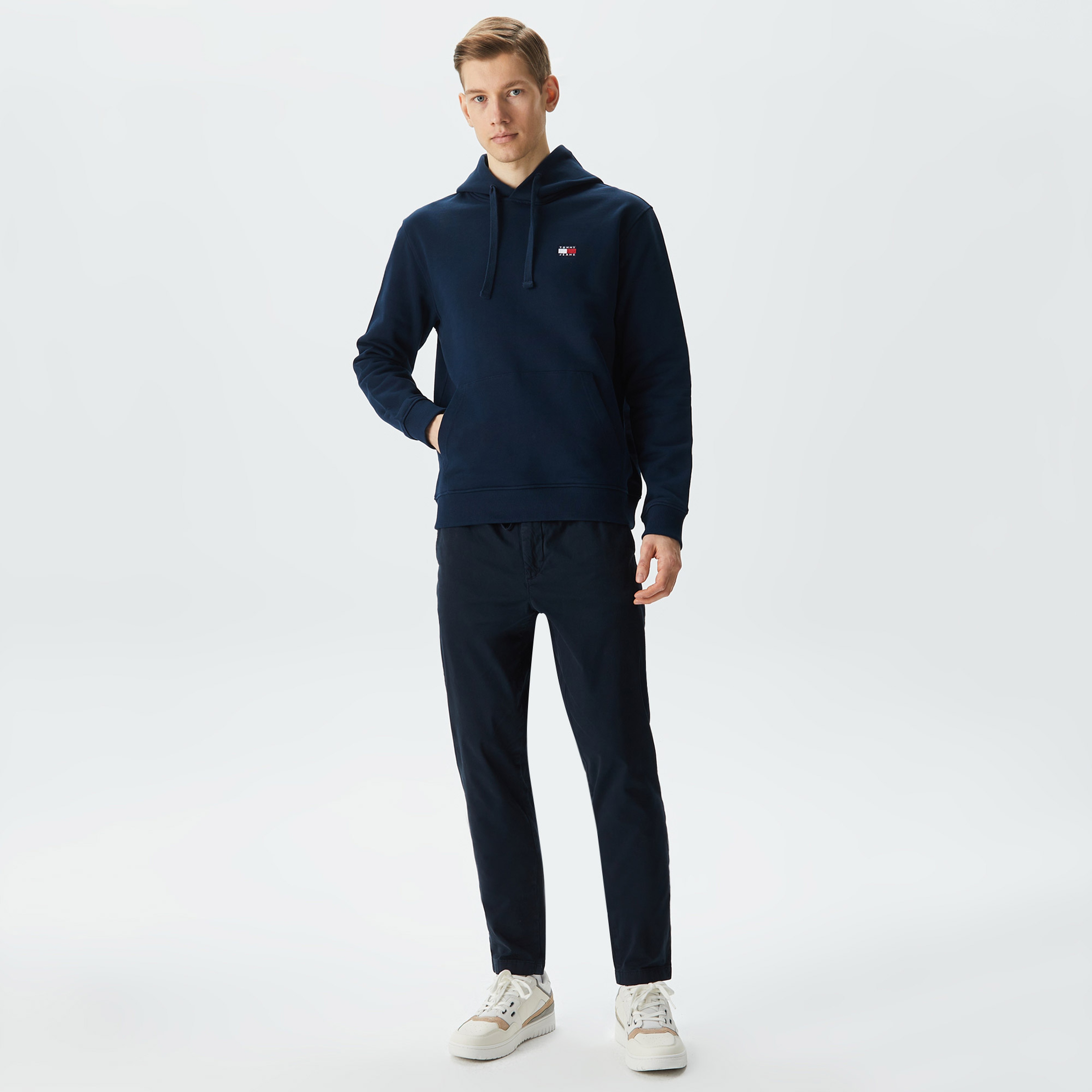 Tommy Hilfiger Erkek Mavi Sweatshirt