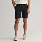 GANT Erkek Siyah Regular Fit Şort