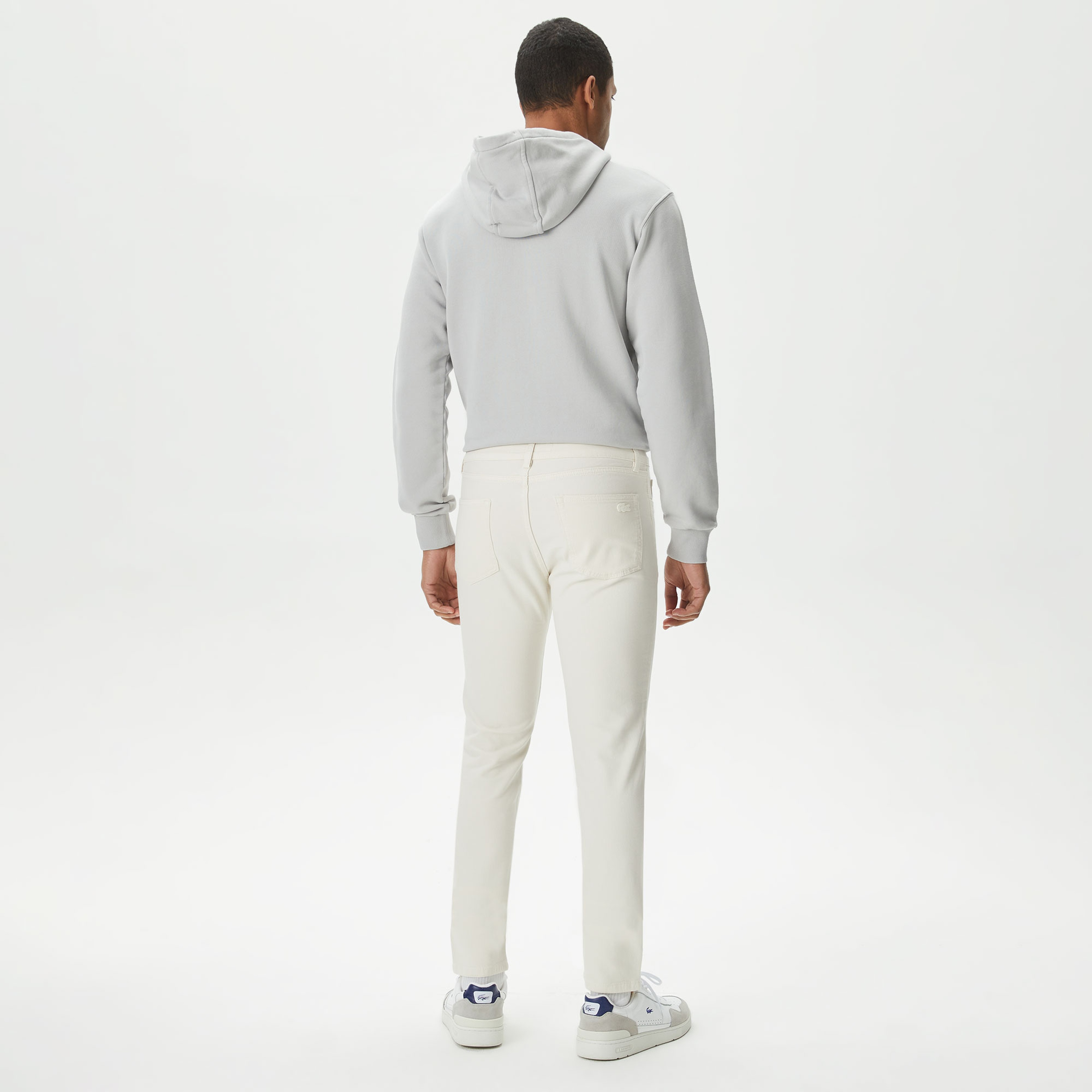 Erkek Slim Fit Krem Pantolon