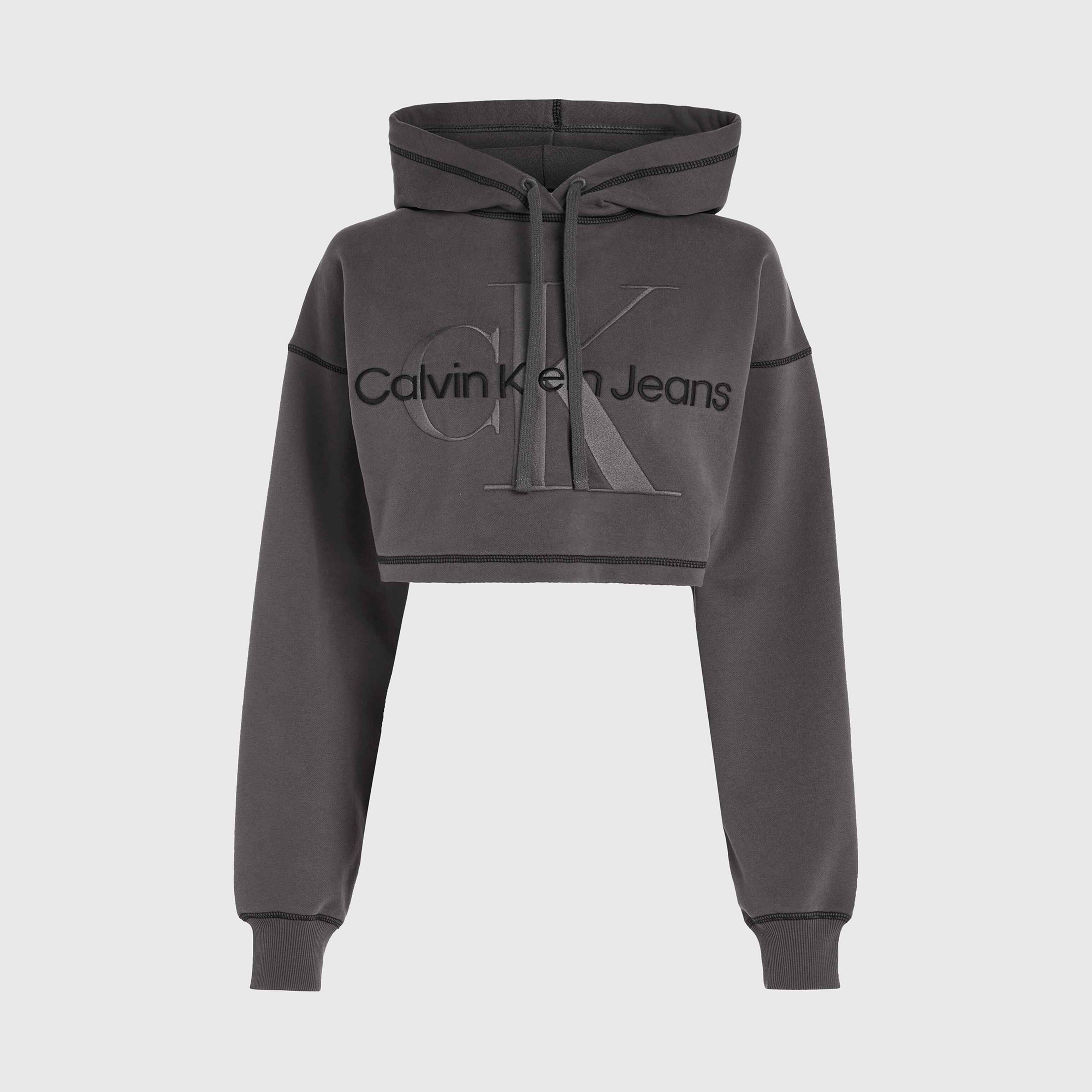 Calvin Klein Kadın Gri Sweatshirt