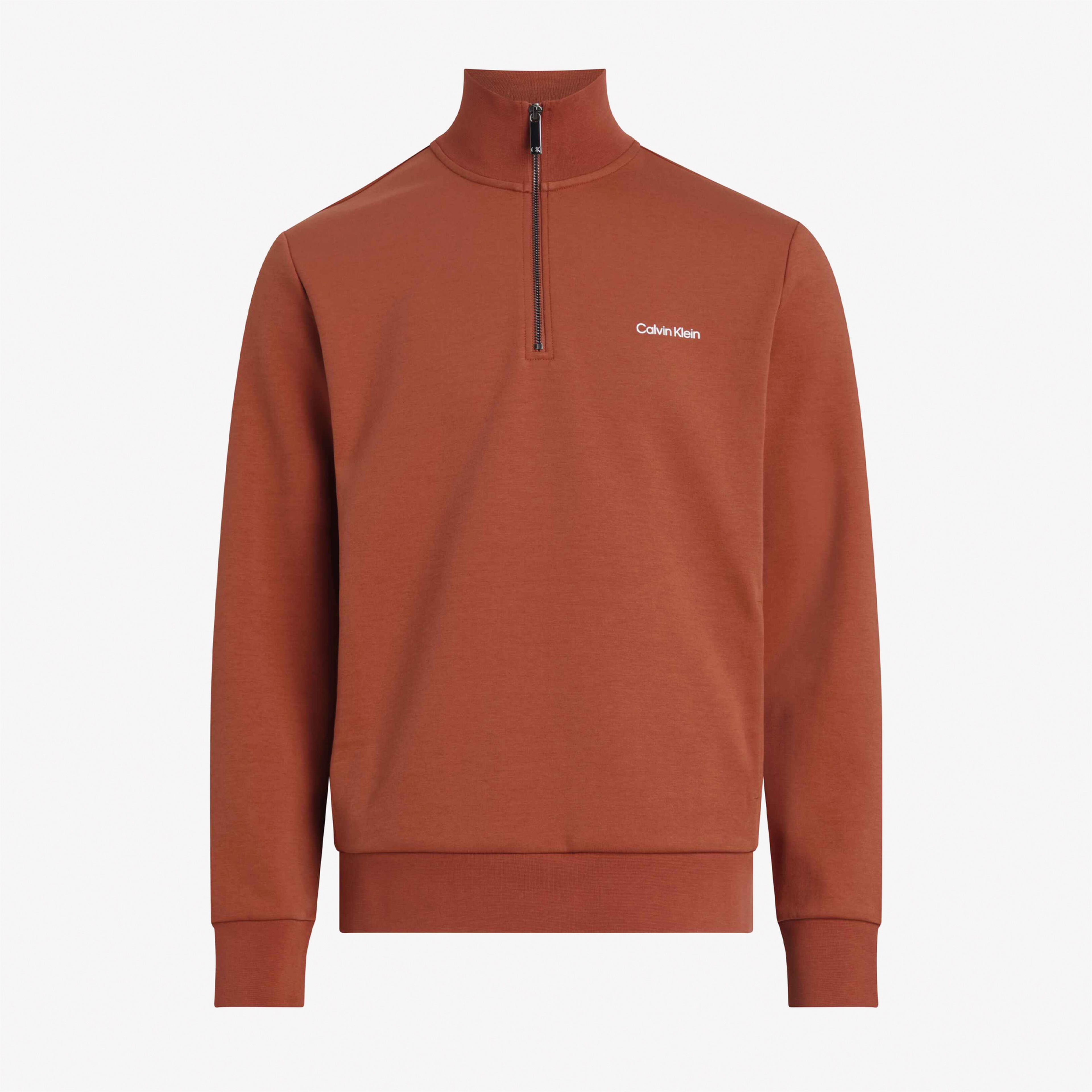 Calvin Klein Erkek Turuncu Sweatshirt