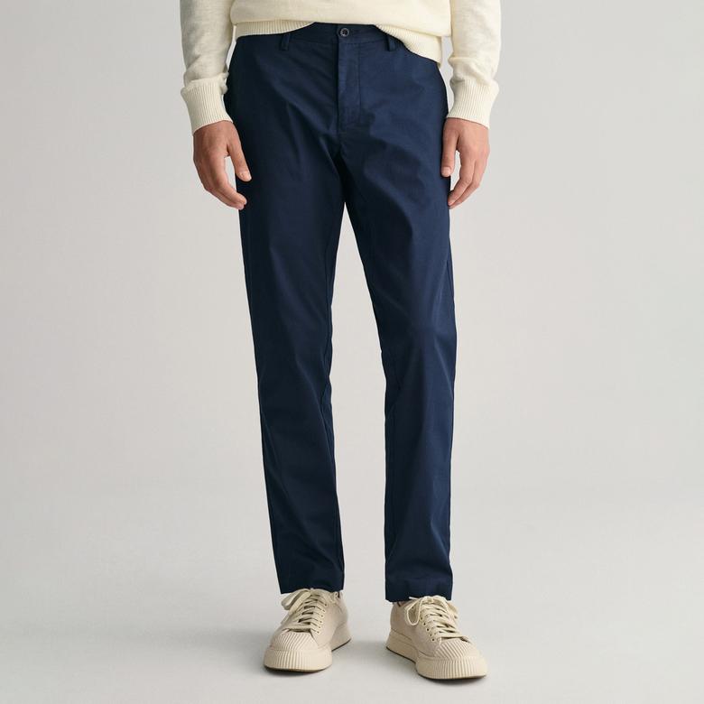 GANT Erkek Lacivert Slim Fit Pantolon