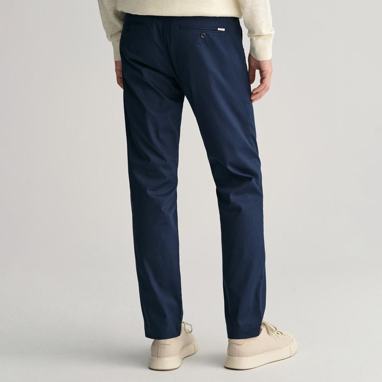 GANT Erkek Lacivert Slim Fit Pantolon