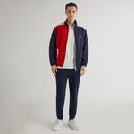 GANT Erkek Lacivert Dik Yaka Renk Bloklu Ceket