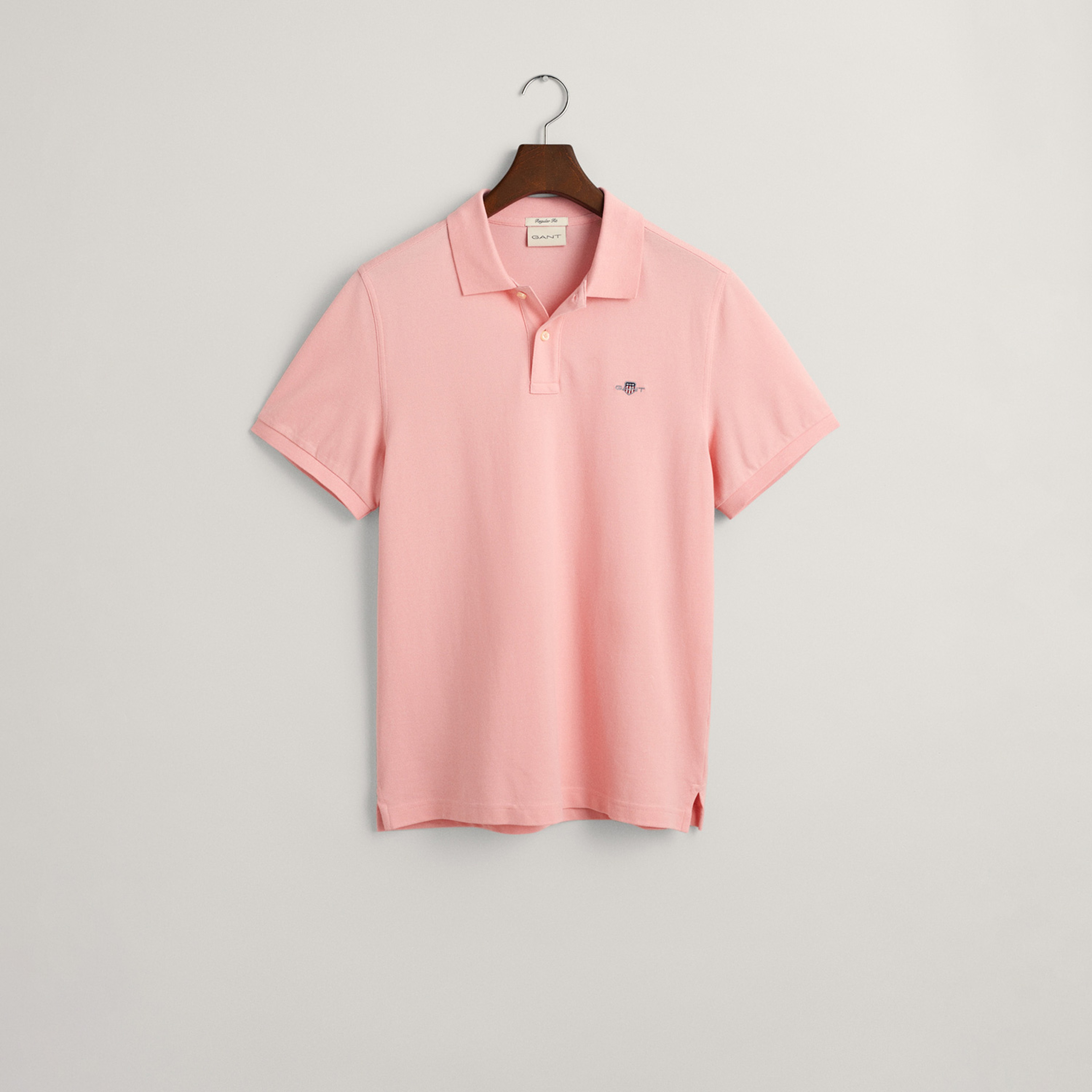GANT Erkek Pembe Regular Fit Logolu Polo
