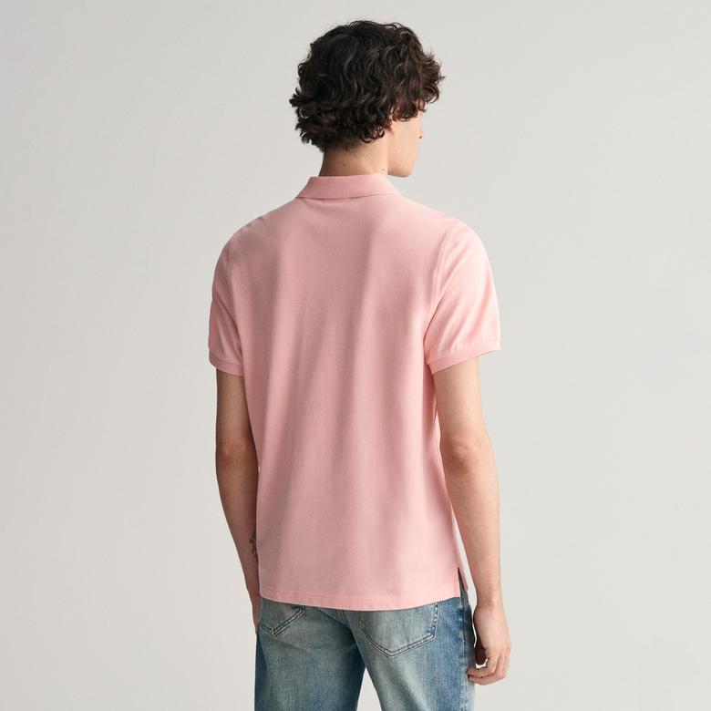 GANT Erkek Pembe Regular Fit Logolu Polo