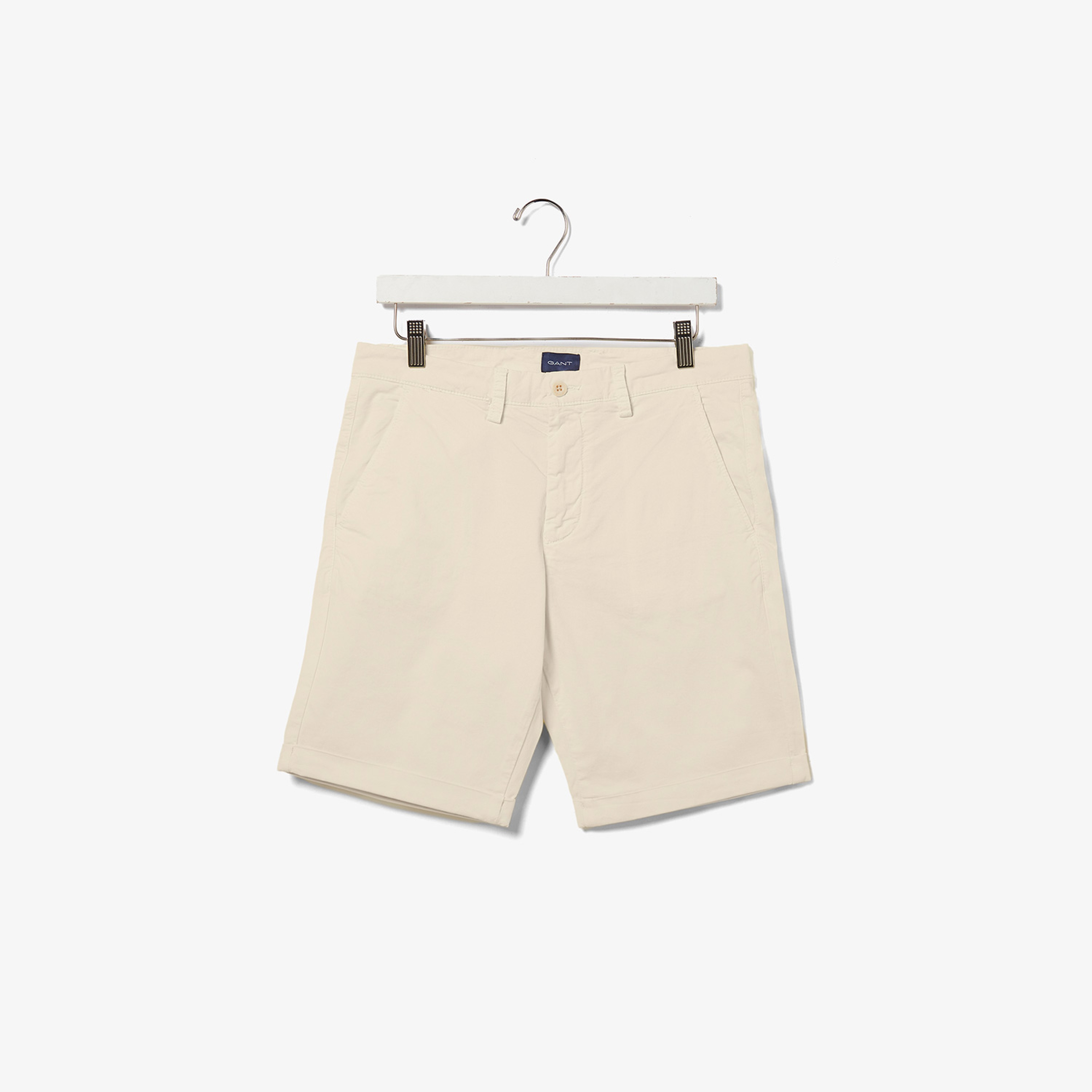 GANT Erkek Krem Regular Fit Şort