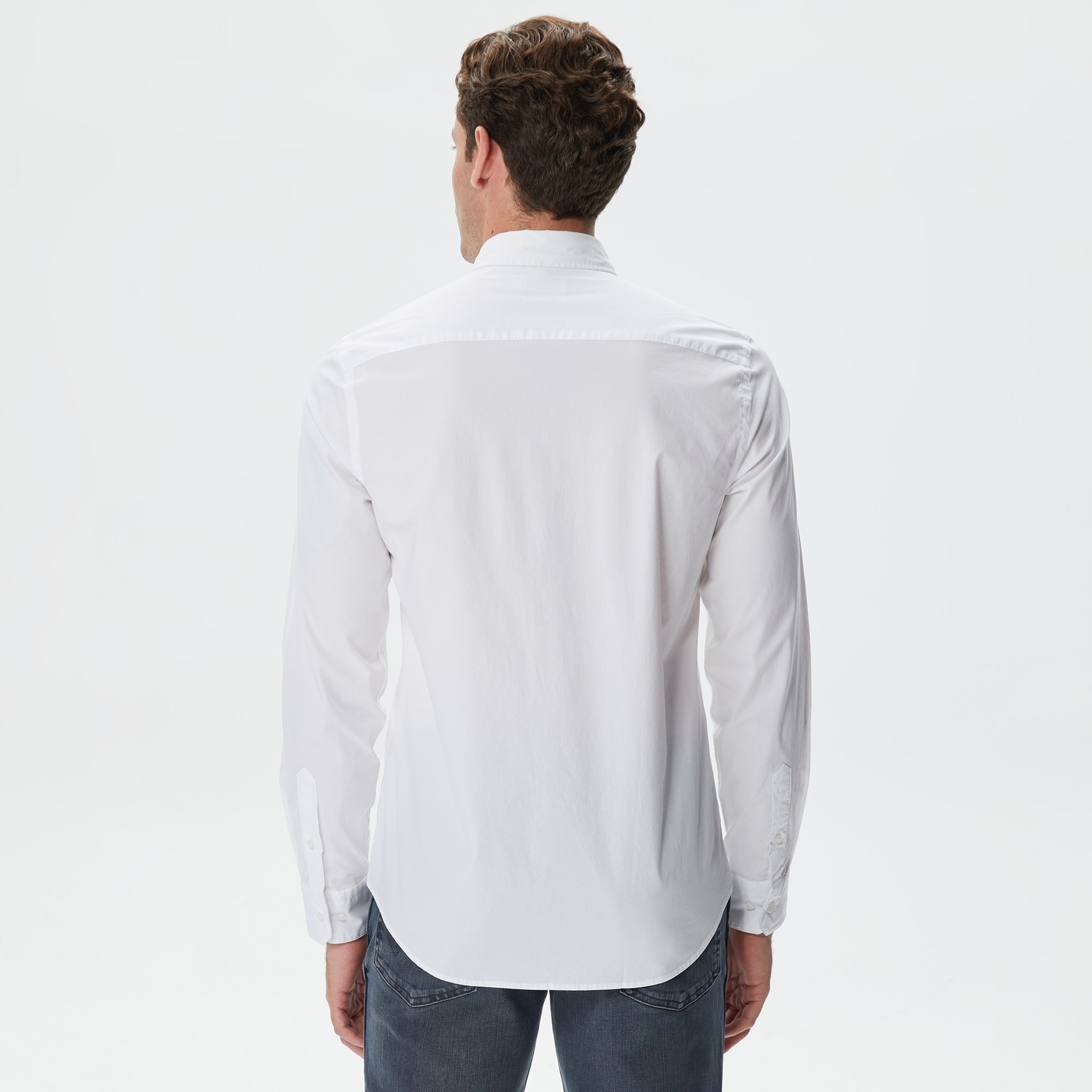 Calvin Klein Erkek Beyaz Gömlek